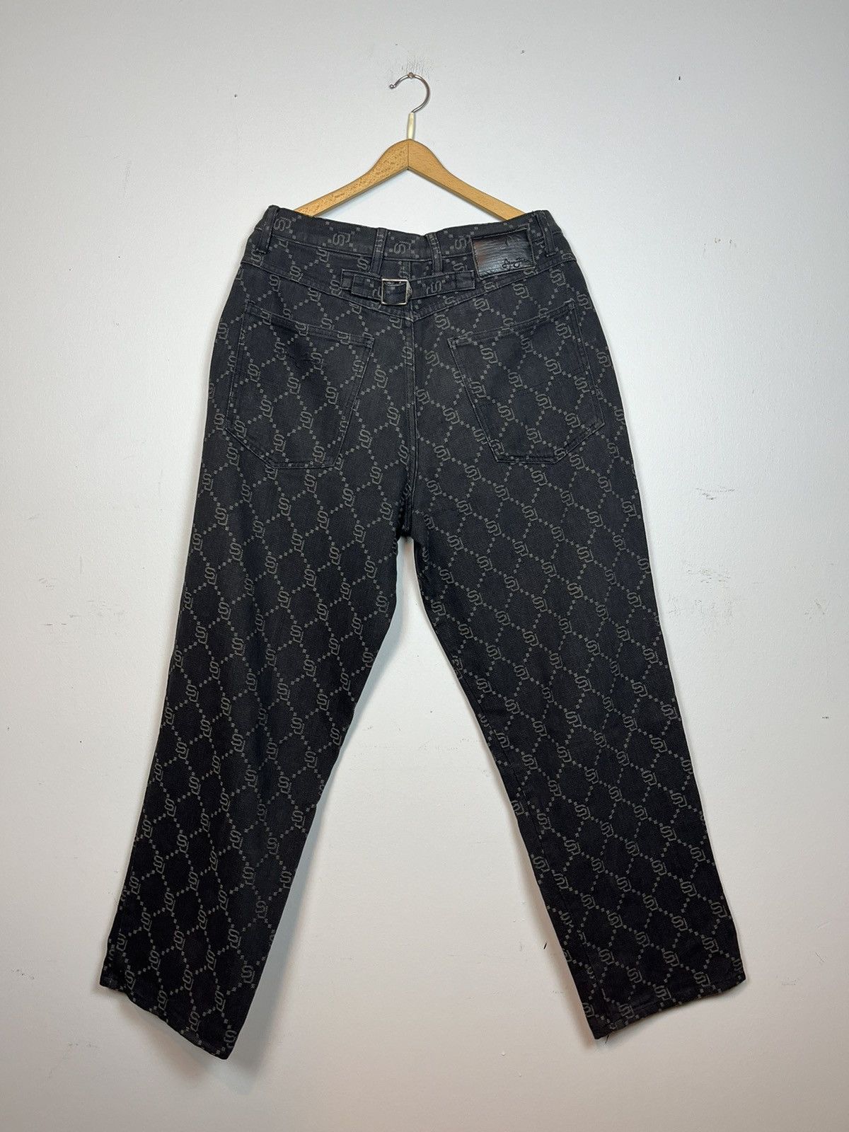 Japanese Brand Sean John Gucci Monogram denim Size US 32 / EU 48 - 9 Thumbnail