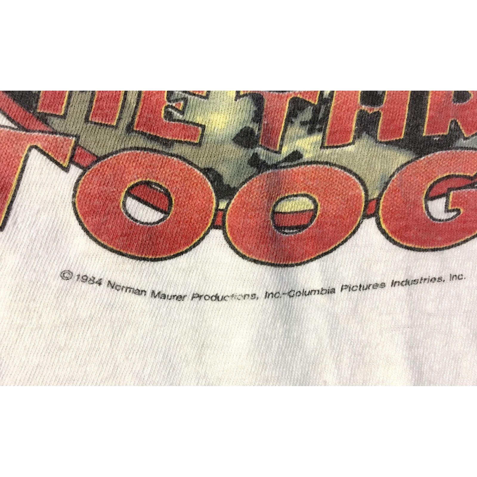 Vintage VINTAGE The Three Stooges Promo Shirt S White Short Sleeve T-Shirt Mens Funny TV Show Movie Comedy Columbia Pictures Size US S / EU 44-46 / 1 - 3 Thumbnail