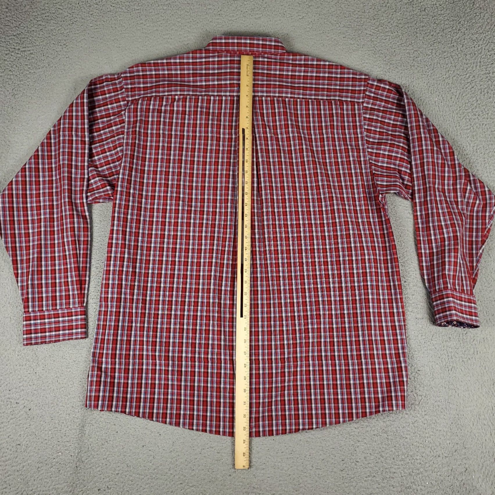 Ariat Ariat Shirt Mens 2XL Red Plaid Button-Up Long Sleeve Casual Size US XXL / EU 58 / 5 - 3 Thumbnail