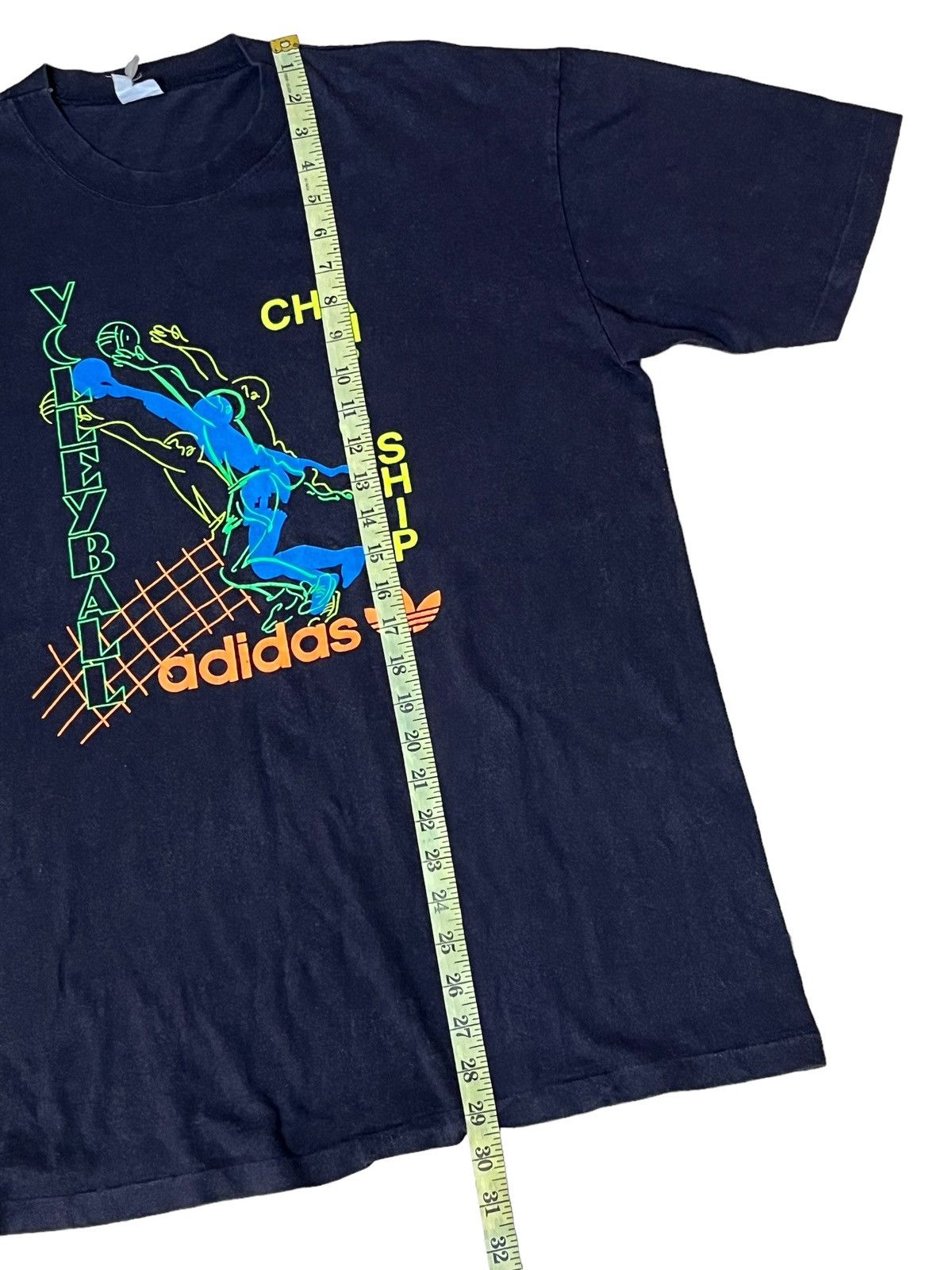 Adidas VINTAGE 90s ADIDAS VOLLEYBALL CHAMPIONSHIP T SHIRT Size US L / EU 52-54 / 3 - 8 Thumbnail