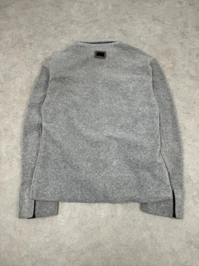 Dolce & Gabbana AW2000 Dolce & Gabbana Grey Fleece Jacket Size US L / EU 52-54 / 3 - 7 Thumbnail
