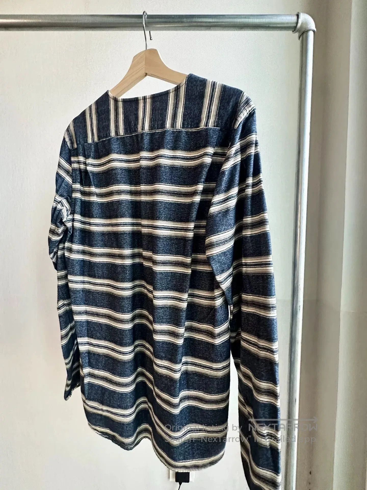 Nonnative nonnative Blue Striped Flannel Top. Size US M / EU 48-50 / 2 - 3 Thumbnail