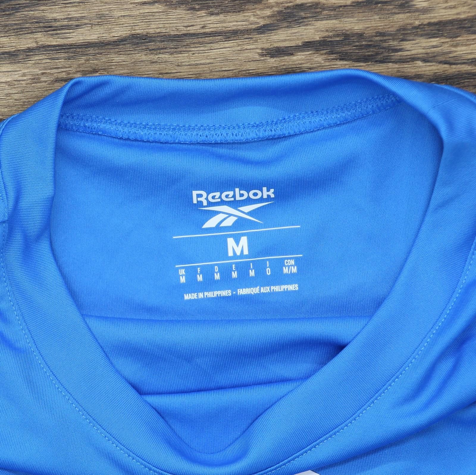 Reebok Reebok Mens 95 Athletic Short Sleeve T-shirt Blue M Size US M / EU 48-50 / 2 - 3 Thumbnail