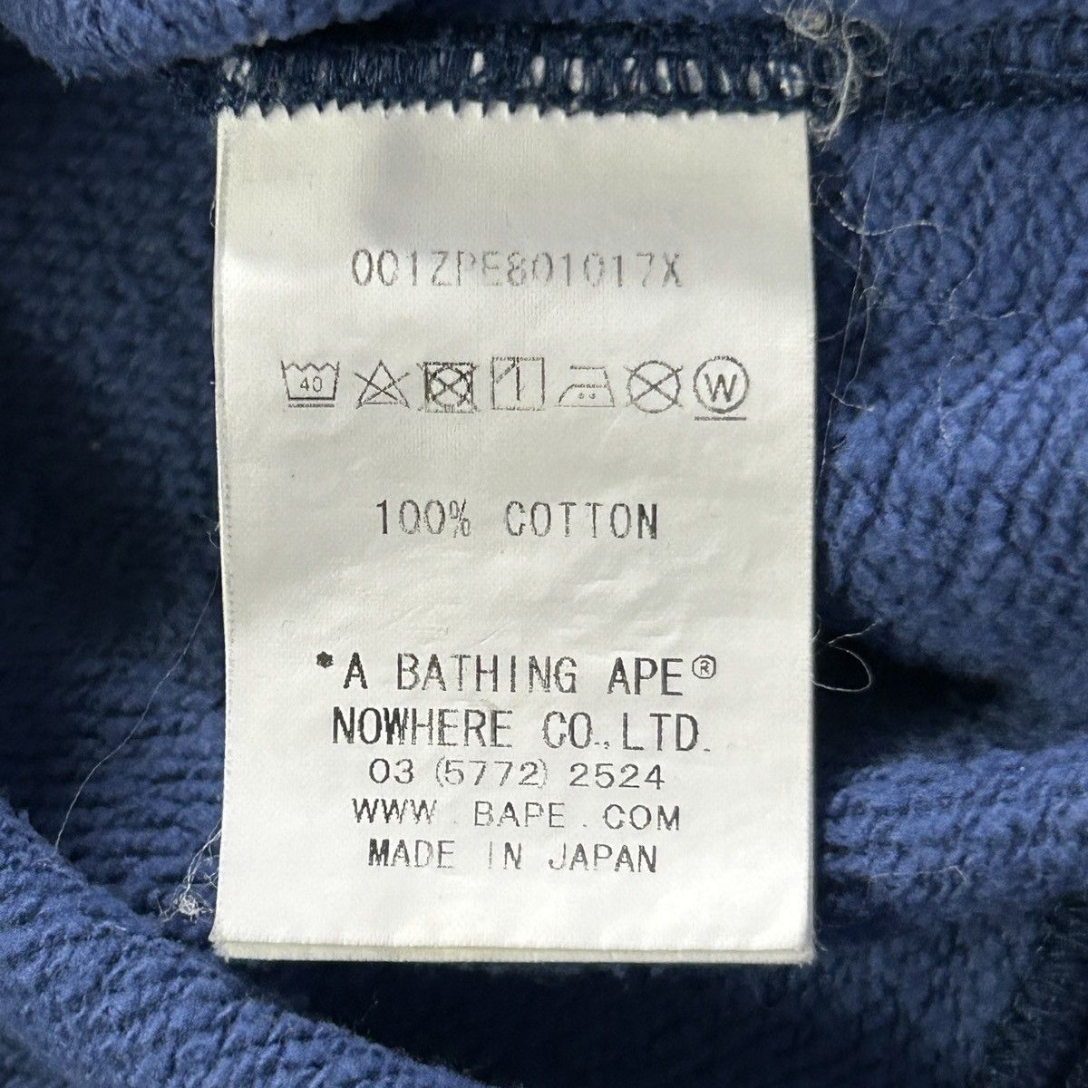 Bape BAPE Blue Camo Full Zip Hoodie Size US XL / EU 56 / 4 - 6 Thumbnail