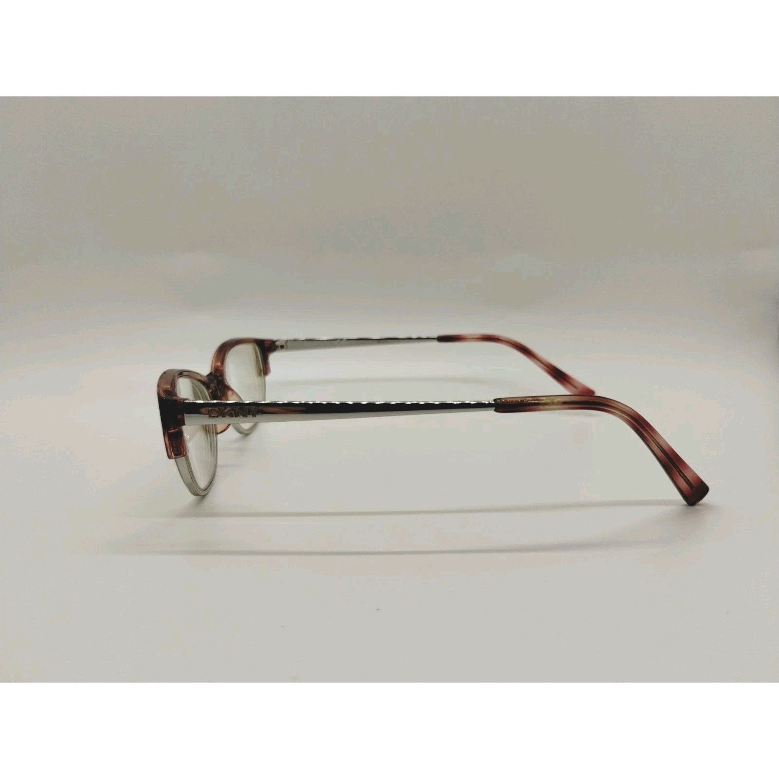 DKNY DKNY Eyeglass Frames DY4622-3540 Pink Brown Tortoise Silver Size ONE SIZE - 4 Thumbnail