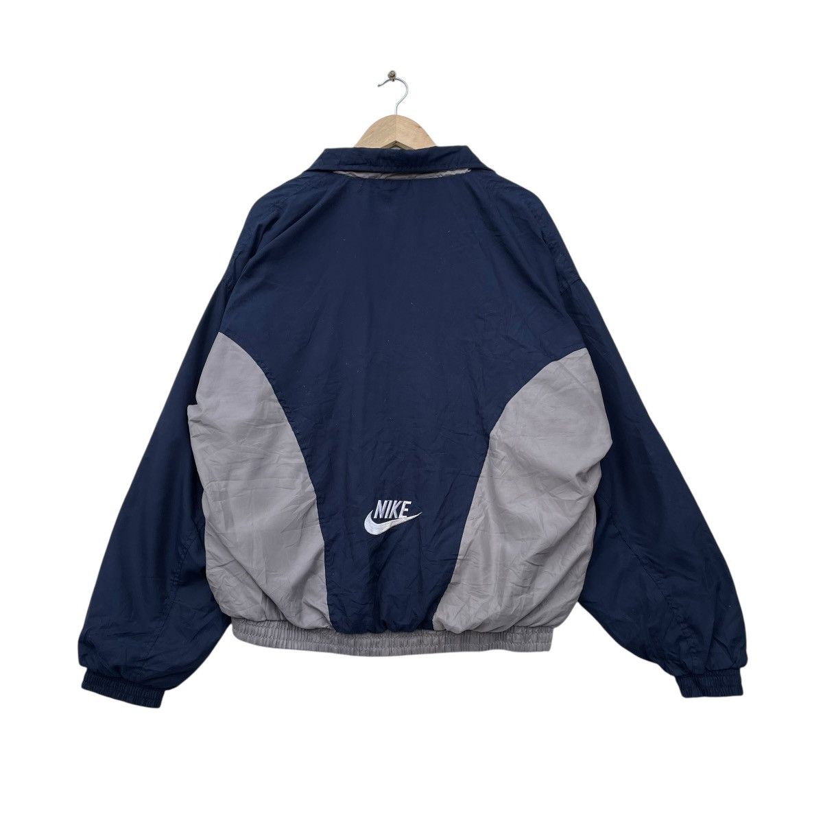 Nike 💥Vintage Nike Center Logo Made In USA Jacket Size US L / EU 52-54 / 3 - 2 Thumbnail