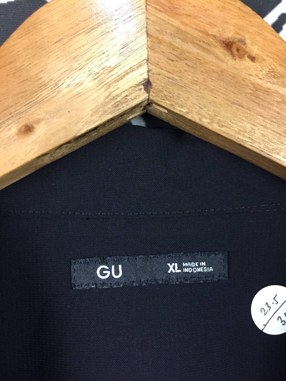 GU GU Japan Black Short Sleeve Open Collar Shirt Size XL Size US XL / EU 56 / 4 - 7 Thumbnail