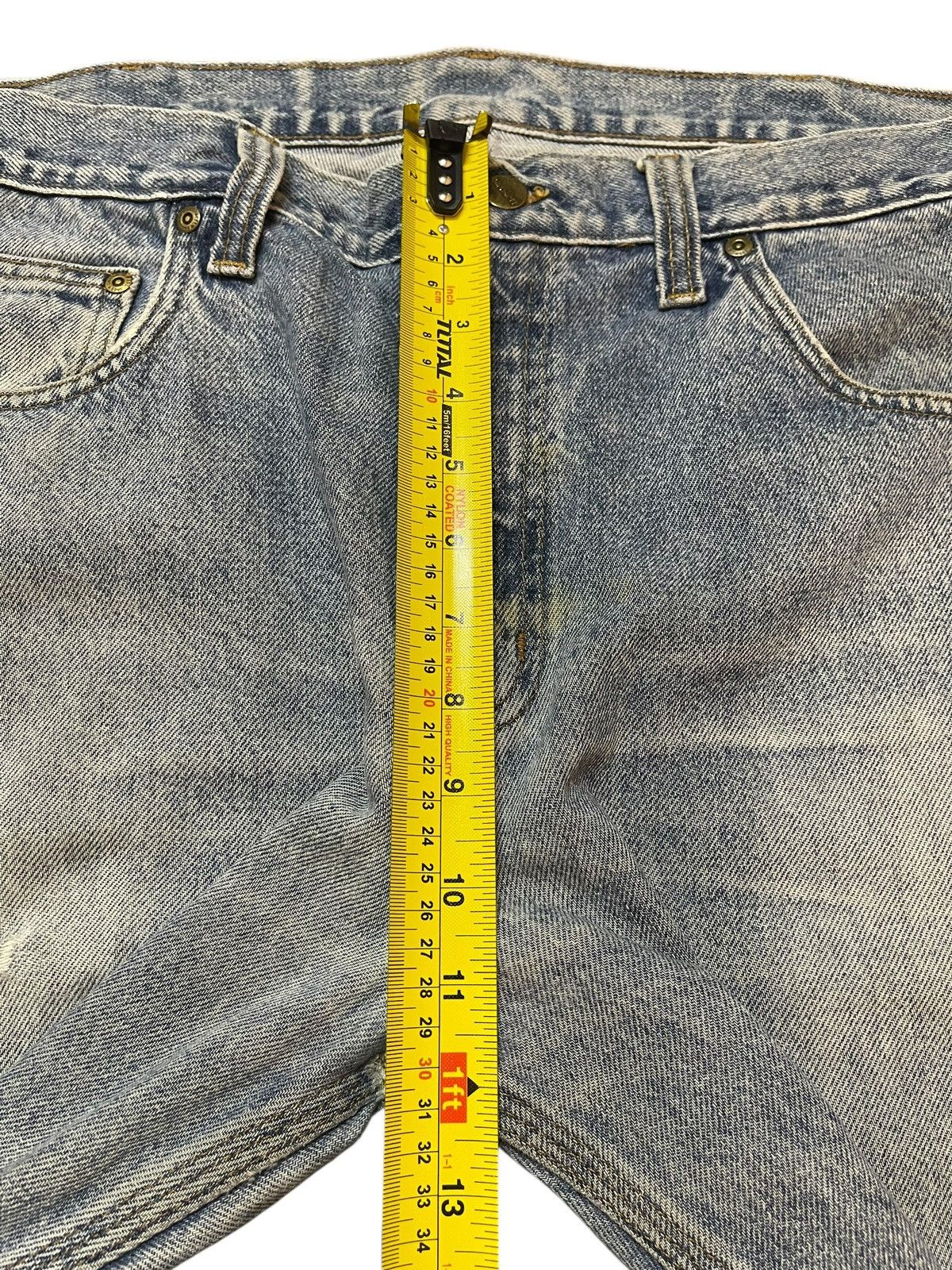 Carhartt Vintage Carhatt Mud Faded Wash Distress Baggy Jeans Size US 38 / EU 54 - 13 Thumbnail