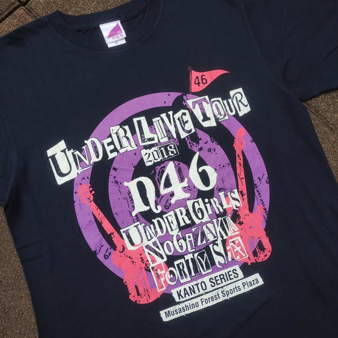 Band Tees Nogizaka46 Under Live 2018 Tee Size US M / EU 48-50 / 2 - 5 Thumbnail