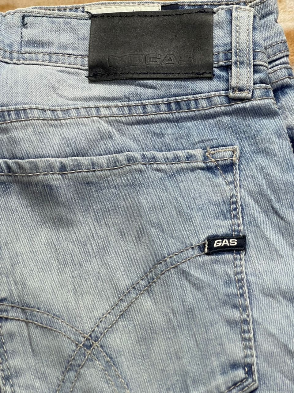 GAS GAS Blue Jeans Size US 34 / EU 50 - 3 Thumbnail
