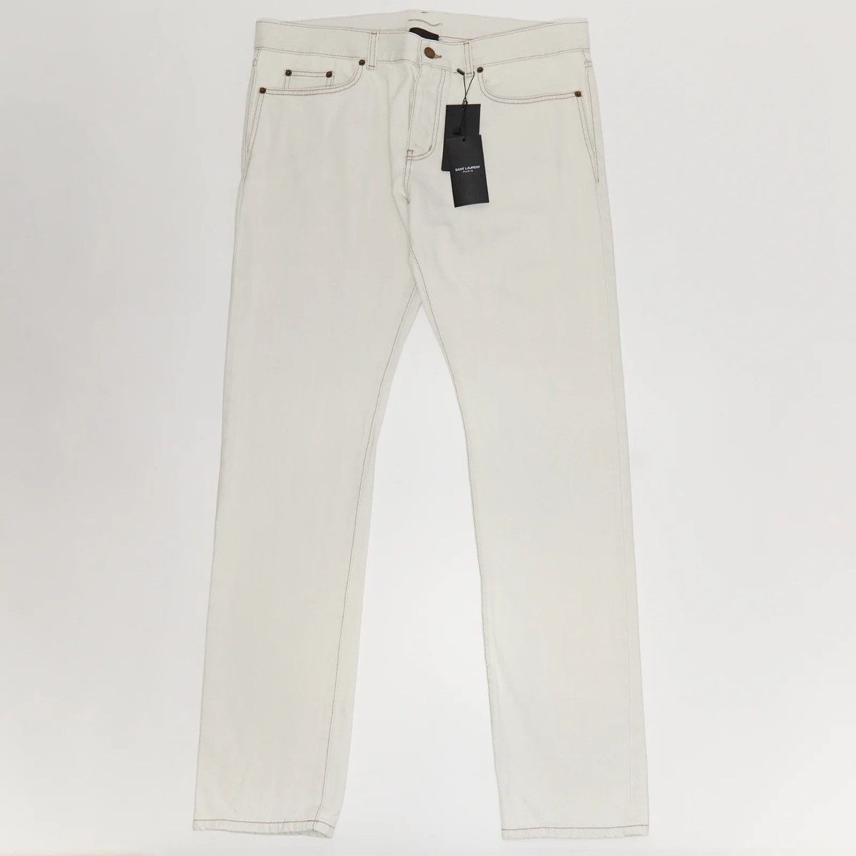 Yves Saint Laurent SAINT LAURENT SLIM FIT GREY Size US 36 / EU 52 - 1 Thumbnail
