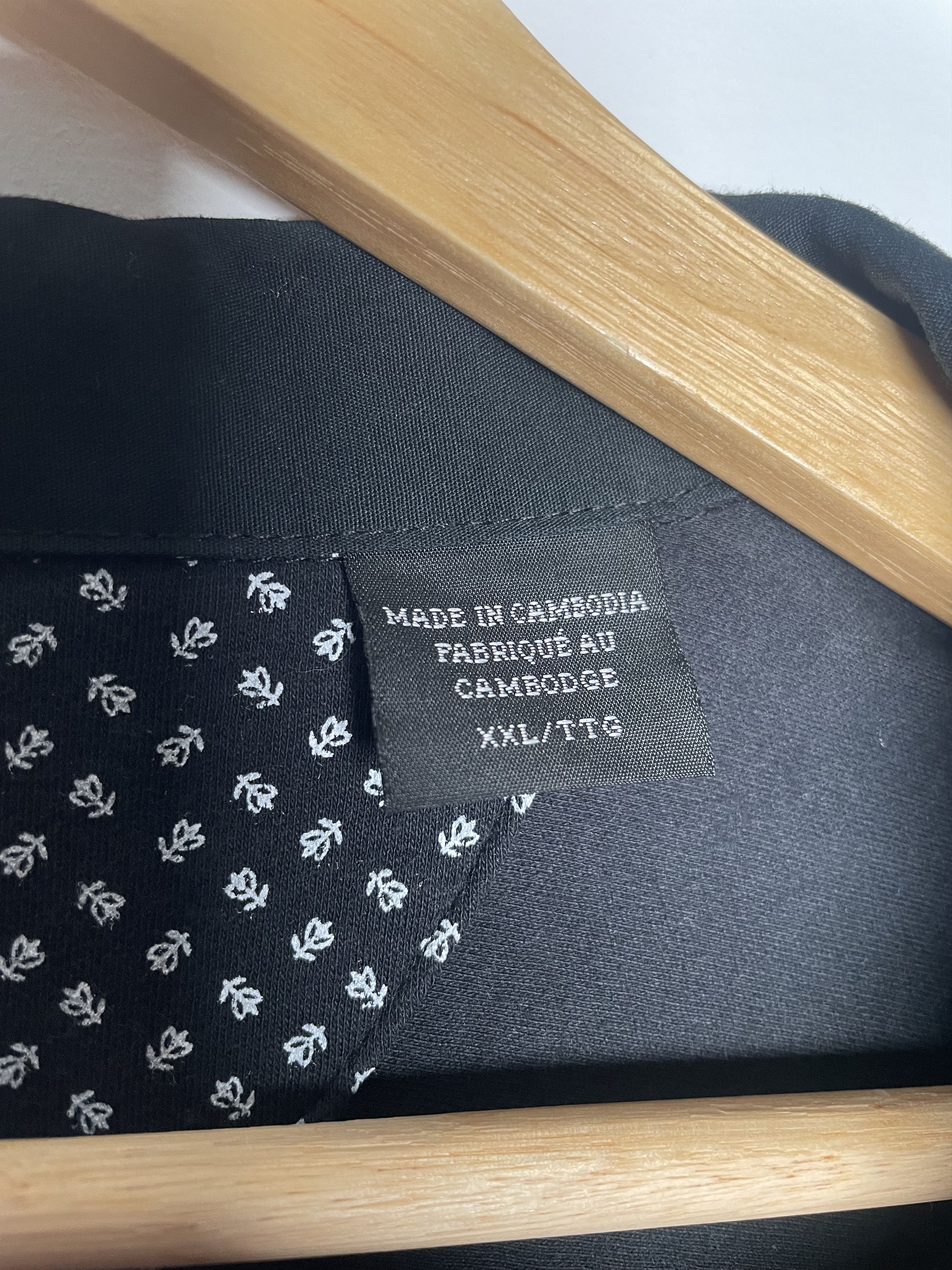 English Laundry 🇬🇧 English Laundry Black Micro Floral Shirt XL Size US XL / EU 56 / 4 - 8 Thumbnail