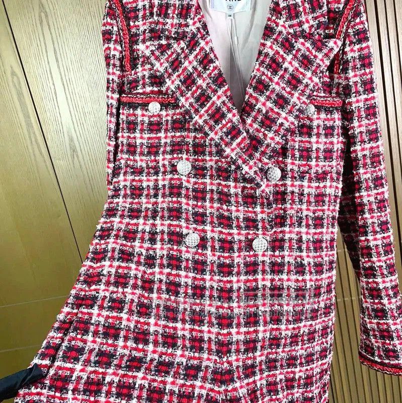 Chanel Colorblock Wool Blend Jacket .