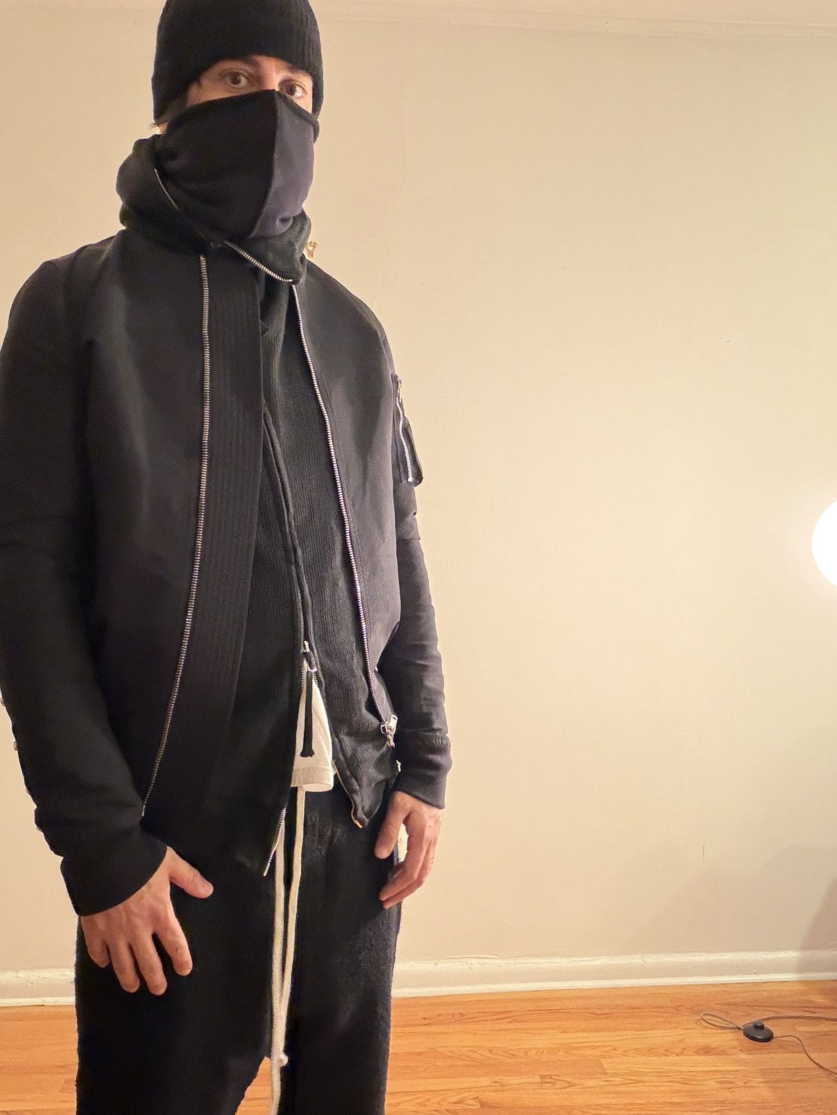 Rick Owens Rick Owens Flight Bomber Jacket Size US M / EU 48-50 / 2 - 2 Thumbnail