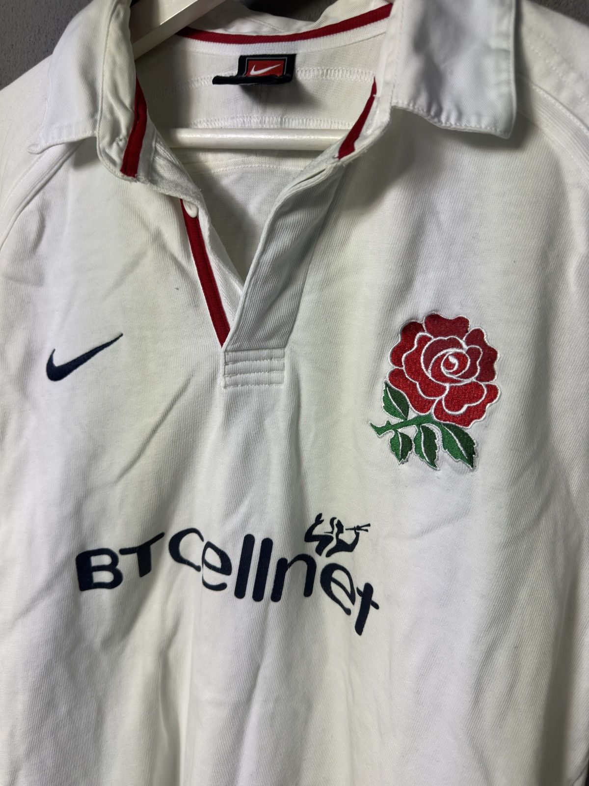 Nike × Other × Vintage England 1999 Home Rugby Union Shirt Vintage Jersey Nike Size US L / EU 52-54 / 3 - 2 Thumbnail