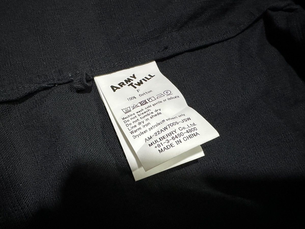 Japanese Brand 🔥Japanese Style Army Twill Oversized Skipper Shirt Pullover Size US XL / EU 56 / 4 - 7 Thumbnail