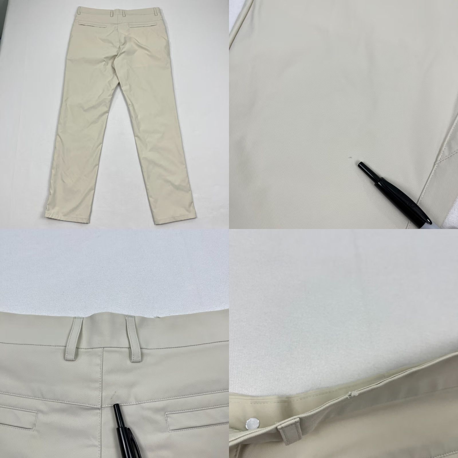 Vintage Marcus Pierce Renegade Pants Mens 34 x 31 Slim Straight Birch Brown Casual Golf Pants Mens Slim 34x31 Brown Exterior: Button, Zipper, Logo Vintage: No Size US 34 / EU 50 - 8 Thumbnail