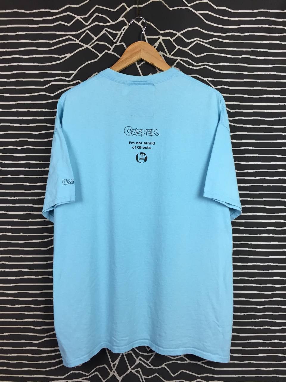Japanese Brand LAND by MILKBOY Casper I'm Not Afraid of Ghosts Tee Size US XL / EU 56 / 4 - 7 Thumbnail