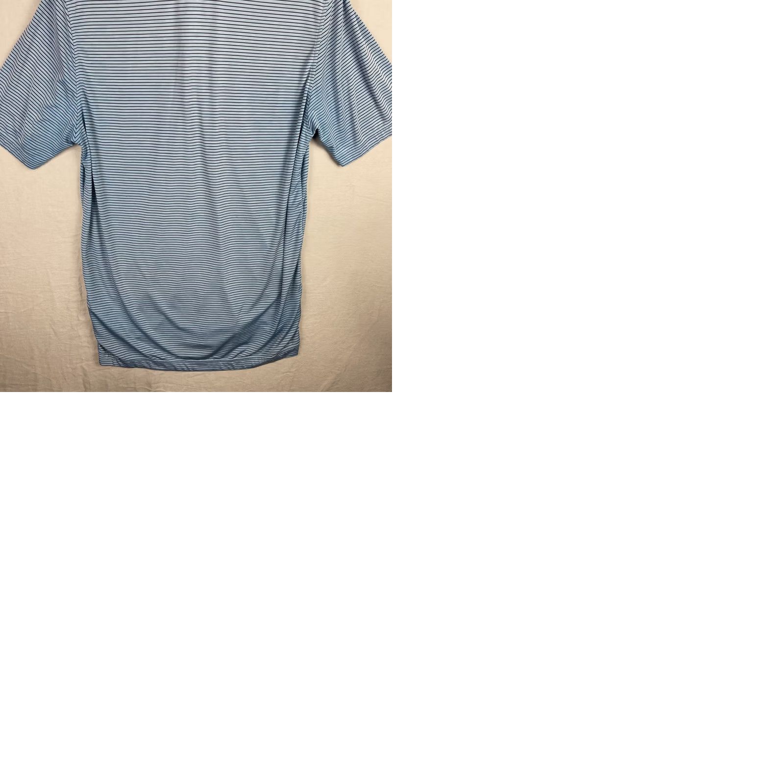 Footjoy FootJoy Polo Shirt Mens Medium Blue Striped Golf Athletic Fit Shirt Size US M / EU 48-50 / 2 - 9 Thumbnail