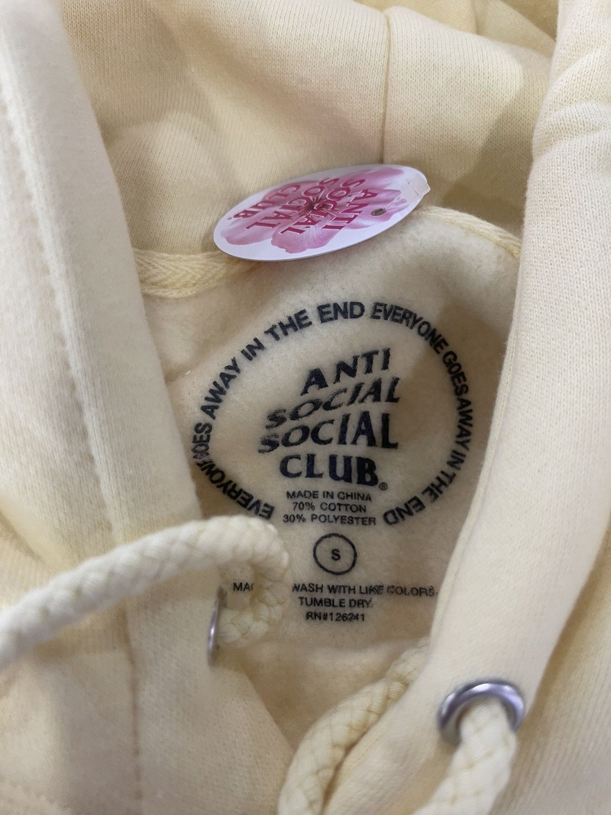Anti Social Social Club × Designer 🔥 ASSC Anti Social Club Jealousy Hoodie Yellow Size Small 🔥 Size S / US 4 / IT 40 - 6 Thumbnail