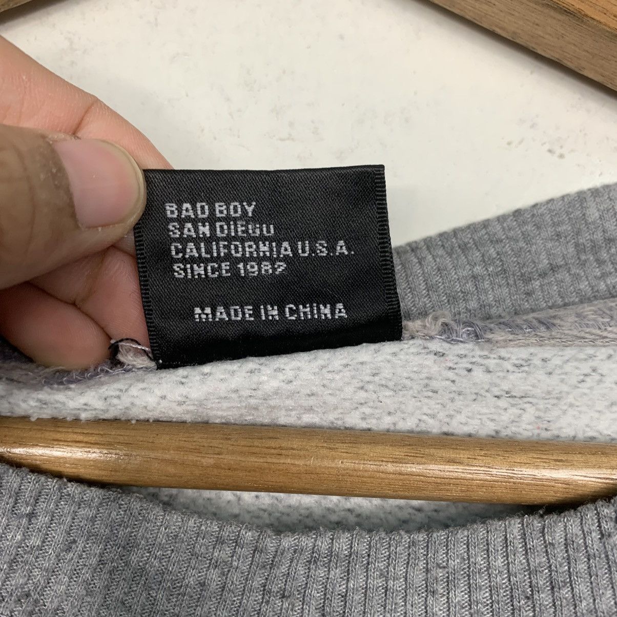 Japanese Brand Japanese Brand Bad Boy Crewneck Sweatshirt Size US L / EU 52-54 / 3 - 12 Thumbnail
