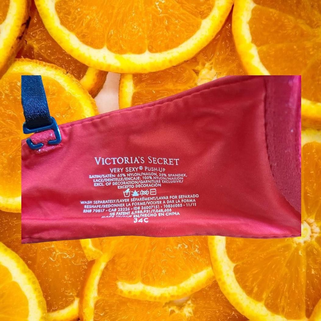 Victoria's Secret Victoria's Secret Red with Black Lace Trim Very Sexy Pushup Size ONE SIZE - 4 Thumbnail