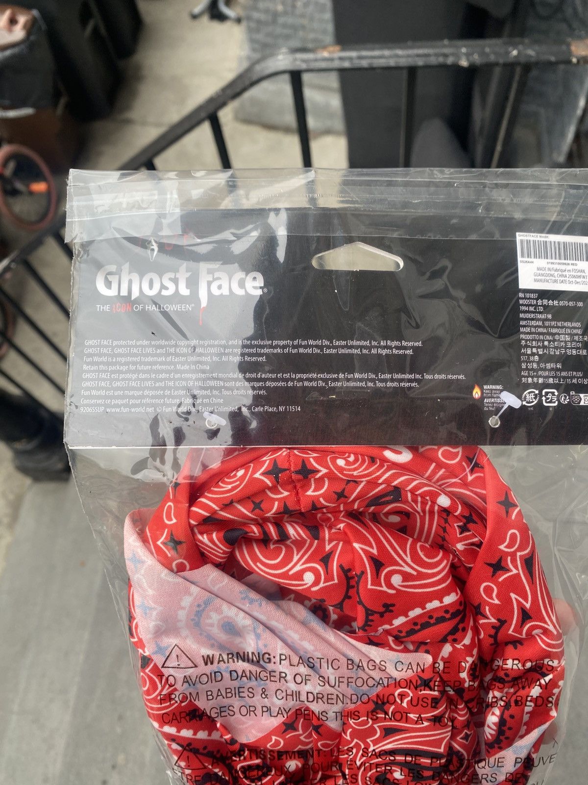 Supreme Supreme Ghostface Mask Red Size ONE SIZE - 5 Thumbnail