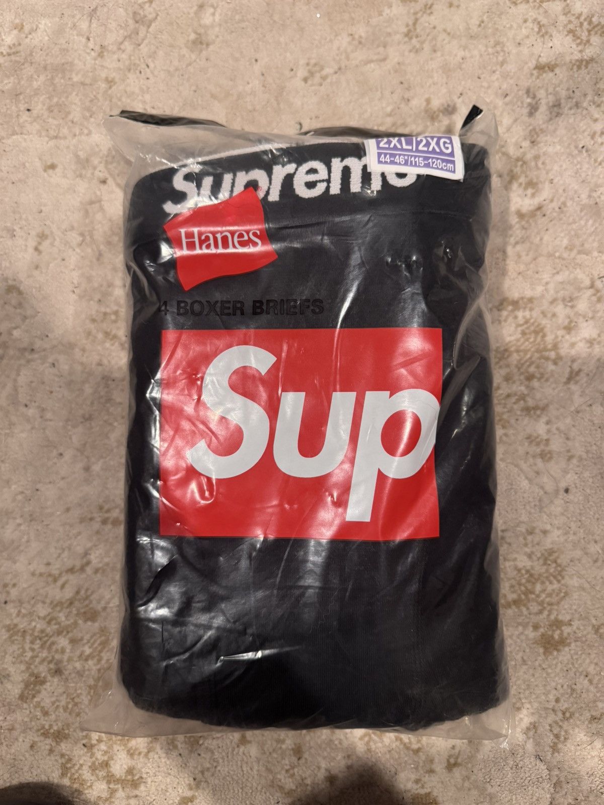 Supreme Supreme Boxers Black 2XL Size 44 - 1 Thumbnail