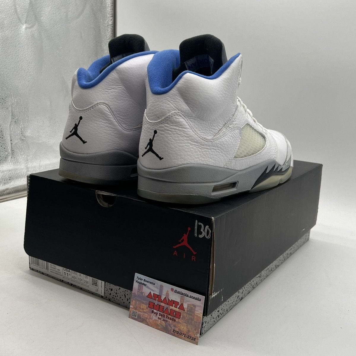 Jordan Brand Air Jordan 5 stealth Size US 11.5 / EU 44-45 - 5 Thumbnail
