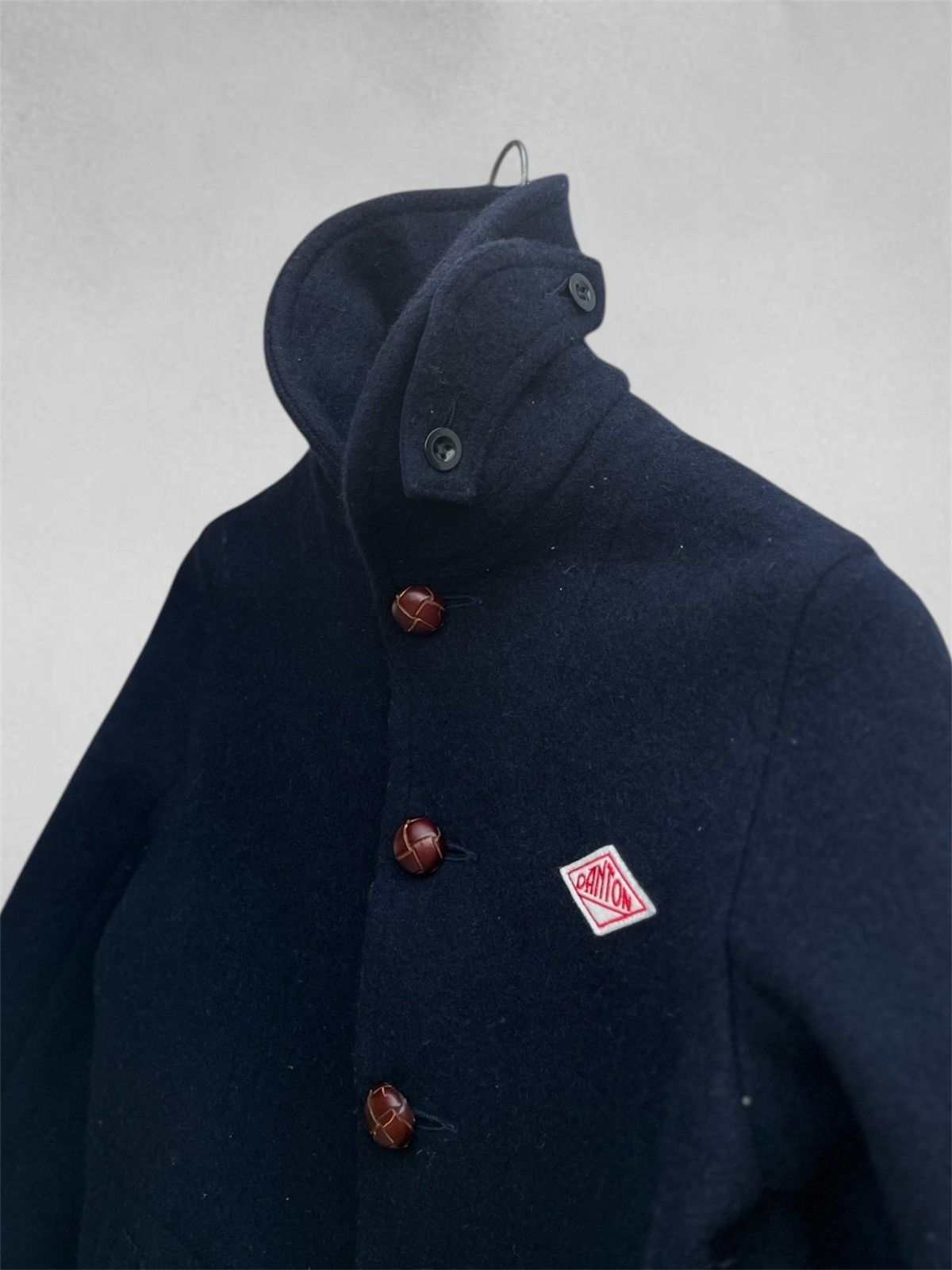 Danton × Le Laboureur Vintage Danton French Workwear Wool Mossa Jacket Size XS / US 0-2 / IT 36-38 - 8 Thumbnail