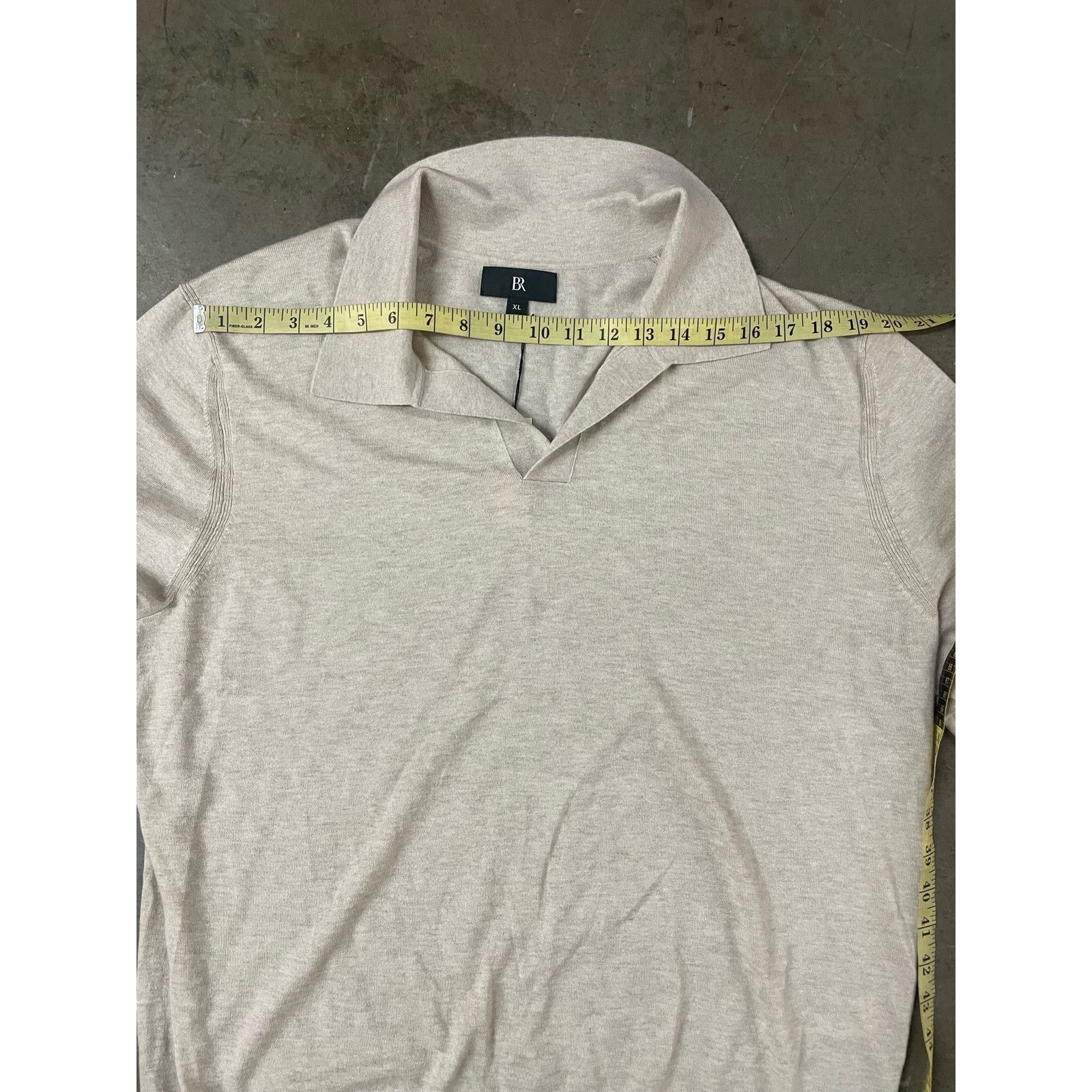 Banana Republic Banana Republic- STOKKE CASHMERE-SILK / oatmeal / XL / NWT Size US XL / EU 56 / 4 - 4 Thumbnail