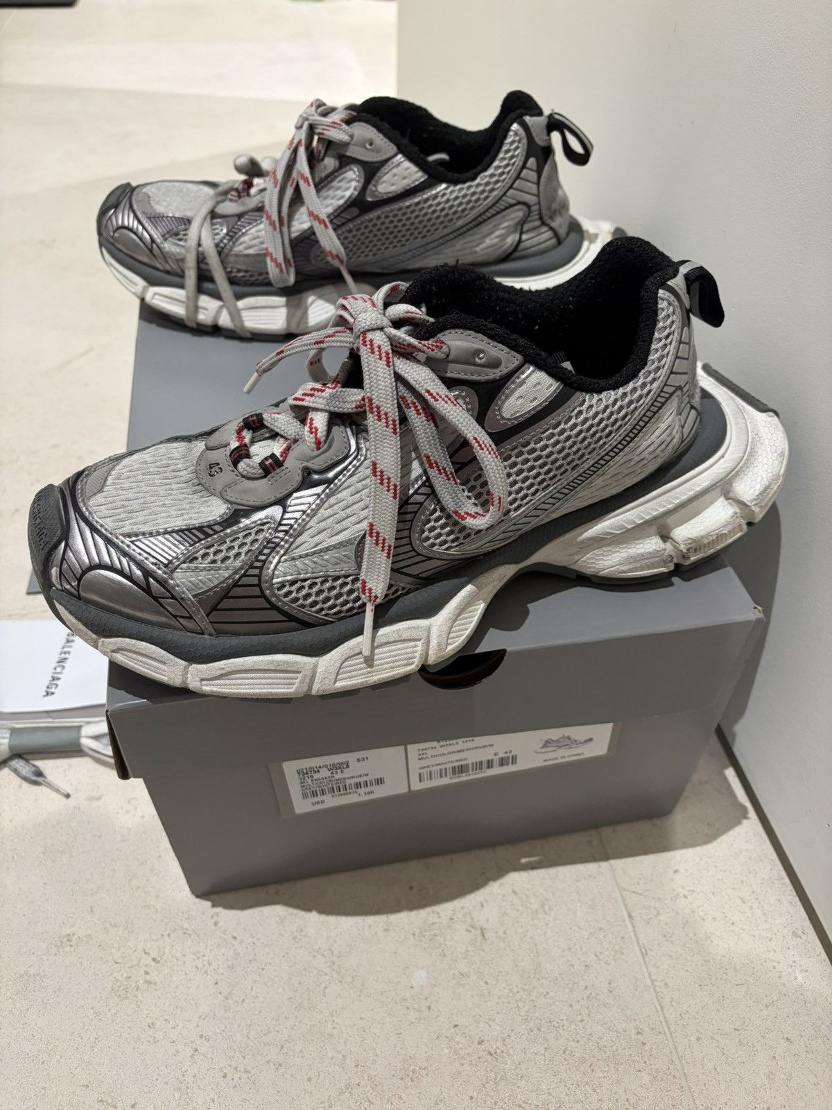 Balenciaga 3XL Sneakers Size US 11 / EU 44 - 3 Thumbnail