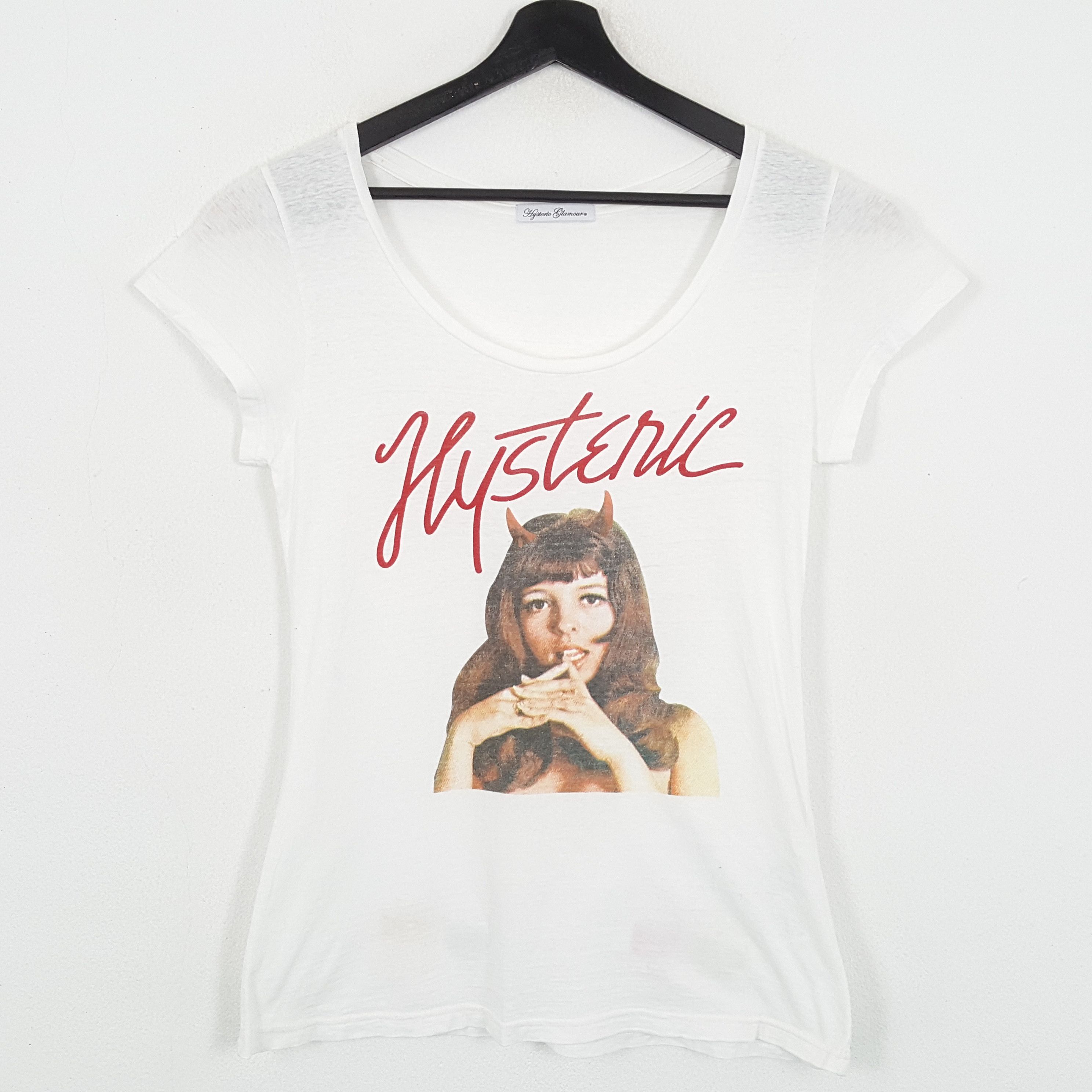 Hysteric Glamour × Japanese Brand × Vintage HYSTERIC GLAMOUR Japanese Brand Tshirt Size XS / US 0-2 / IT 36-38 - 1 Thumbnail