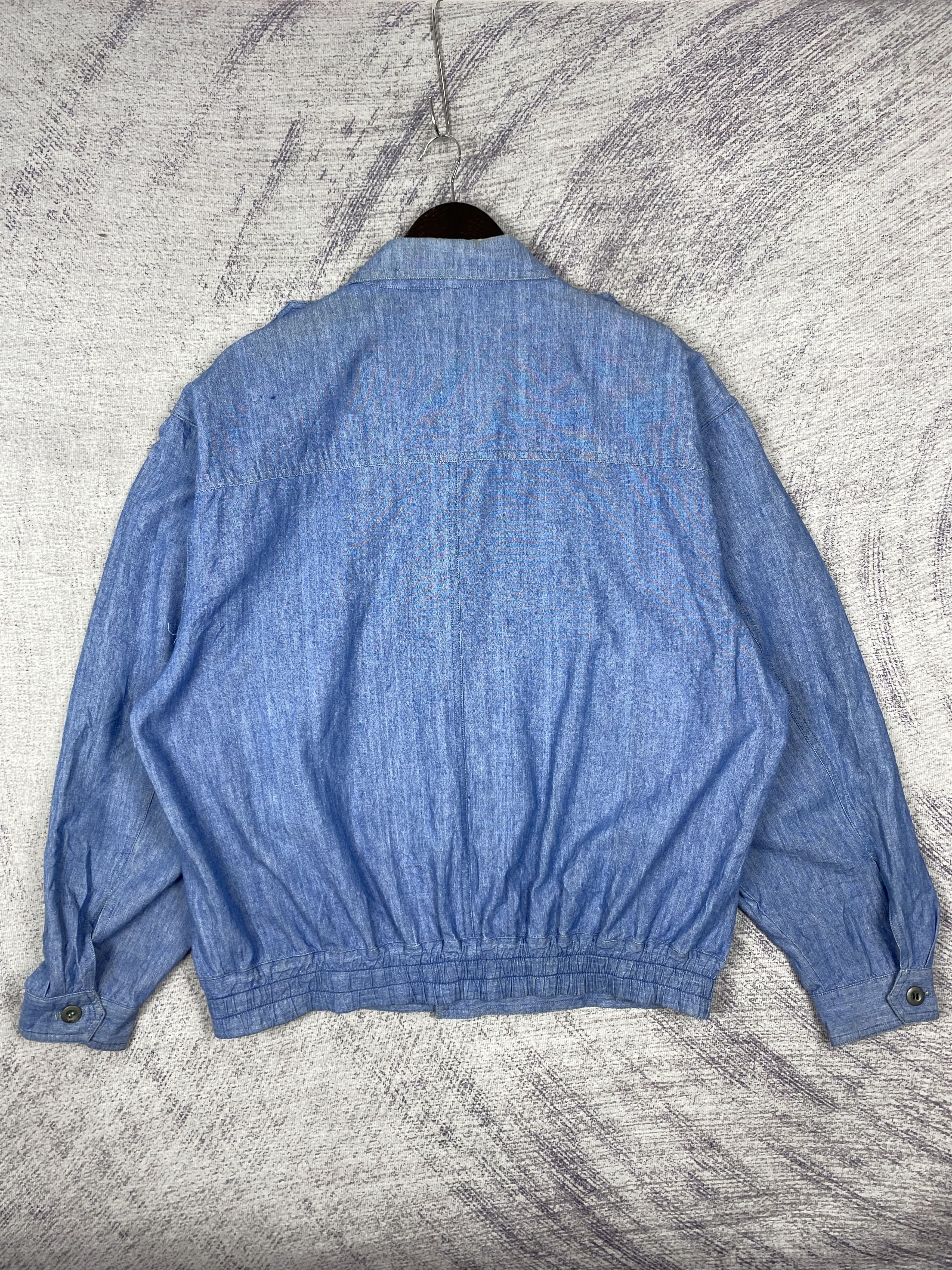 Japanese Brand Vintage Jericho Light Blue Denim Military-Style Size US M / EU 48-50 / 2 - 6 Thumbnail