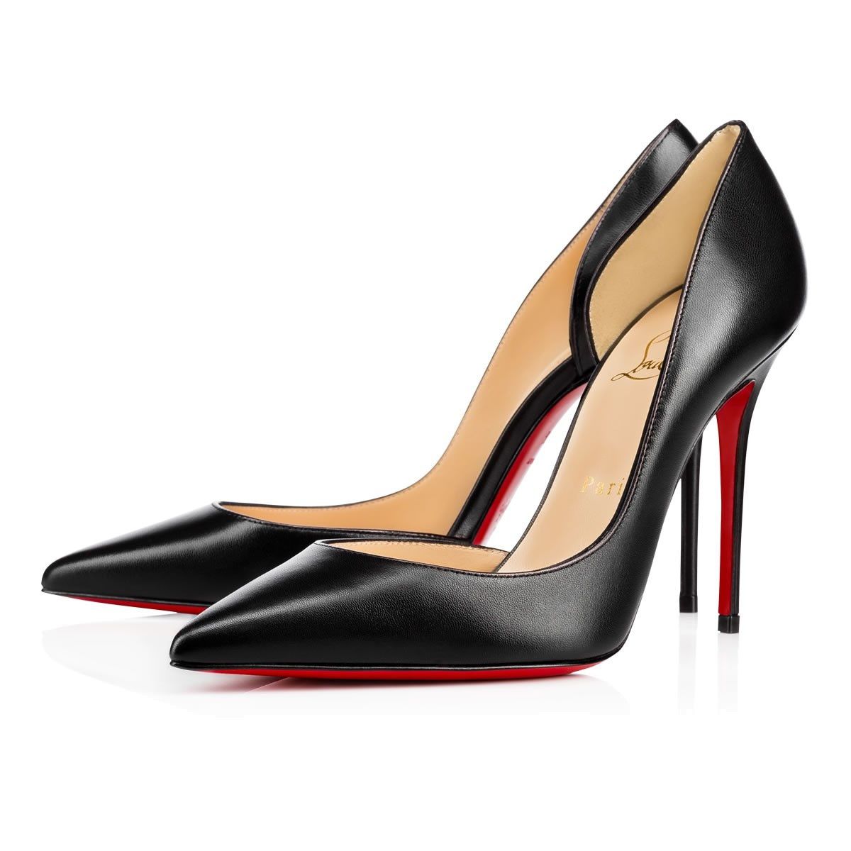 Christian Louboutin iriza 100mm black Size US 8.5 / IT 38.5 - 1 Thumbnail