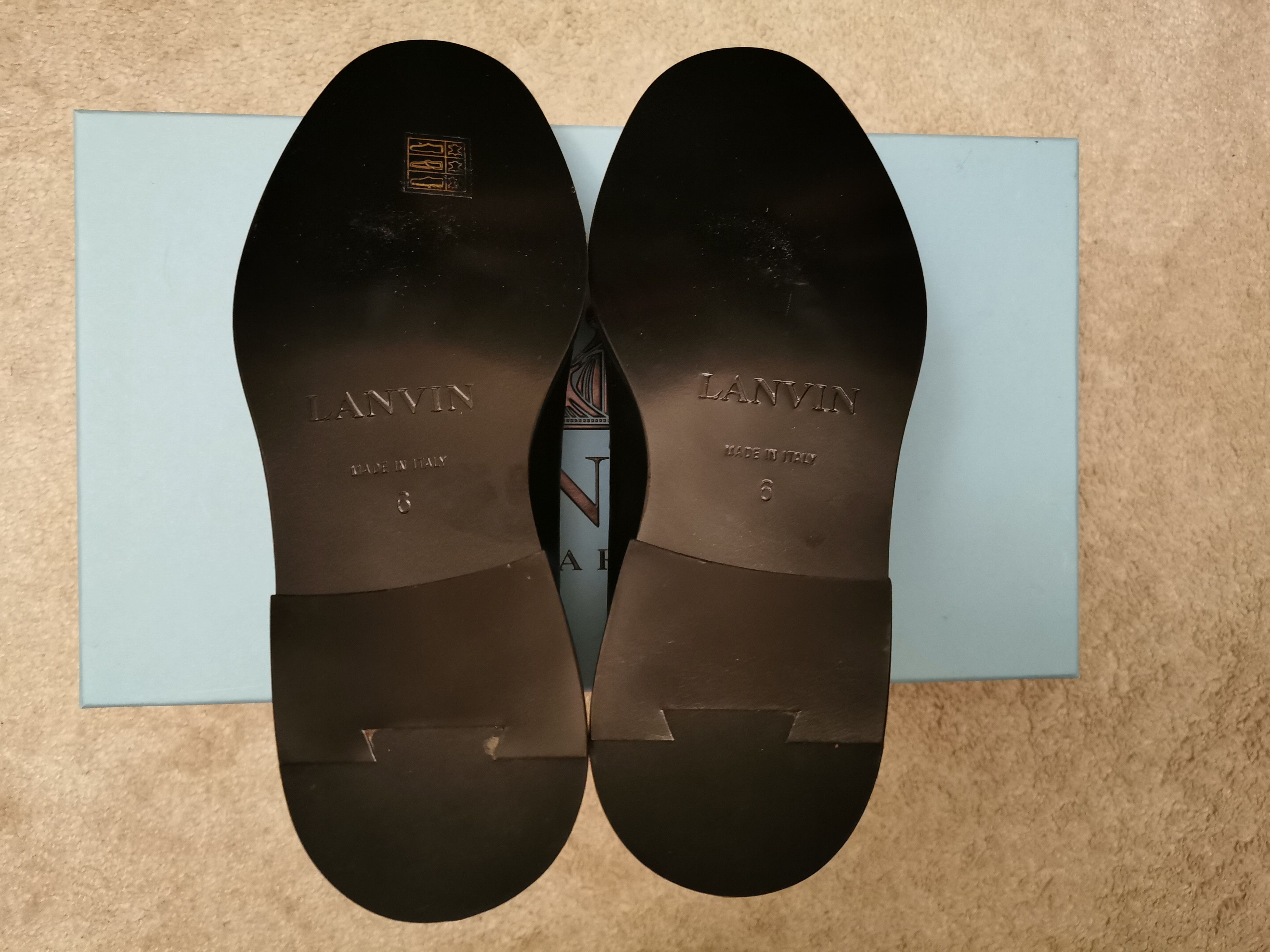 Lanvin Lanvin Classic Derby in Spazzolato Calfskin Size US 6 / EU 39 - 5 Thumbnail