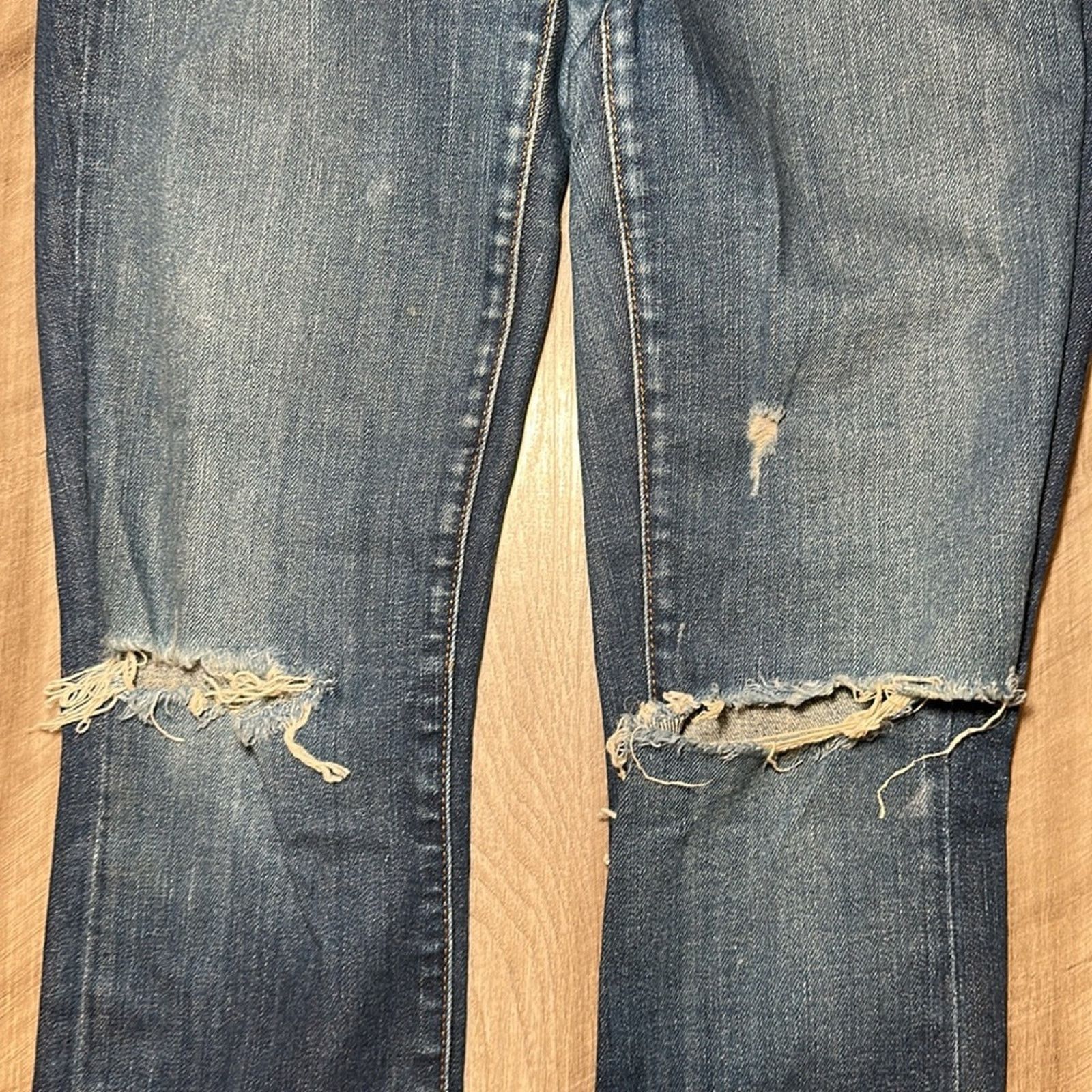 J Brand J Brand Alana High Rise Distressed Crop Skinny Jeans - 25 Size 25" / US 0 / IT 36 - 5 Thumbnail