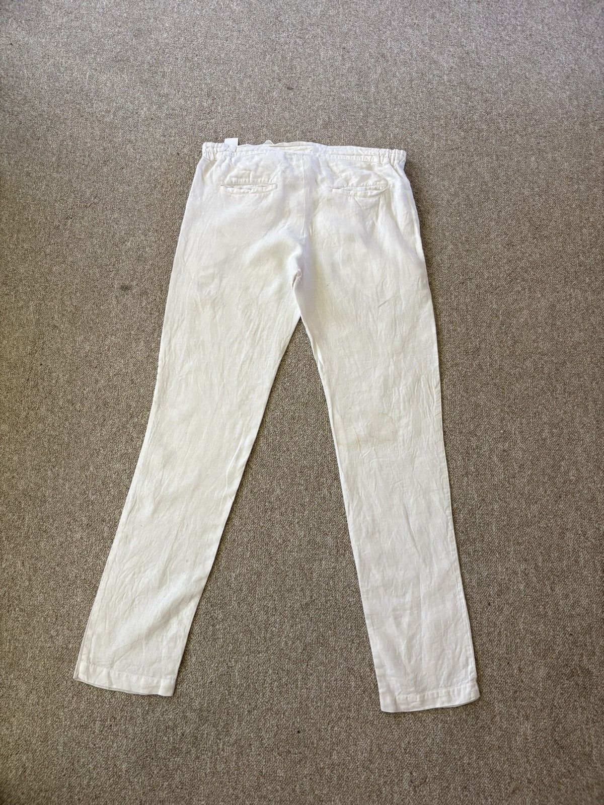 120% Lino luxury Linen trouser Size US 32 / EU 48 - 2 Thumbnail