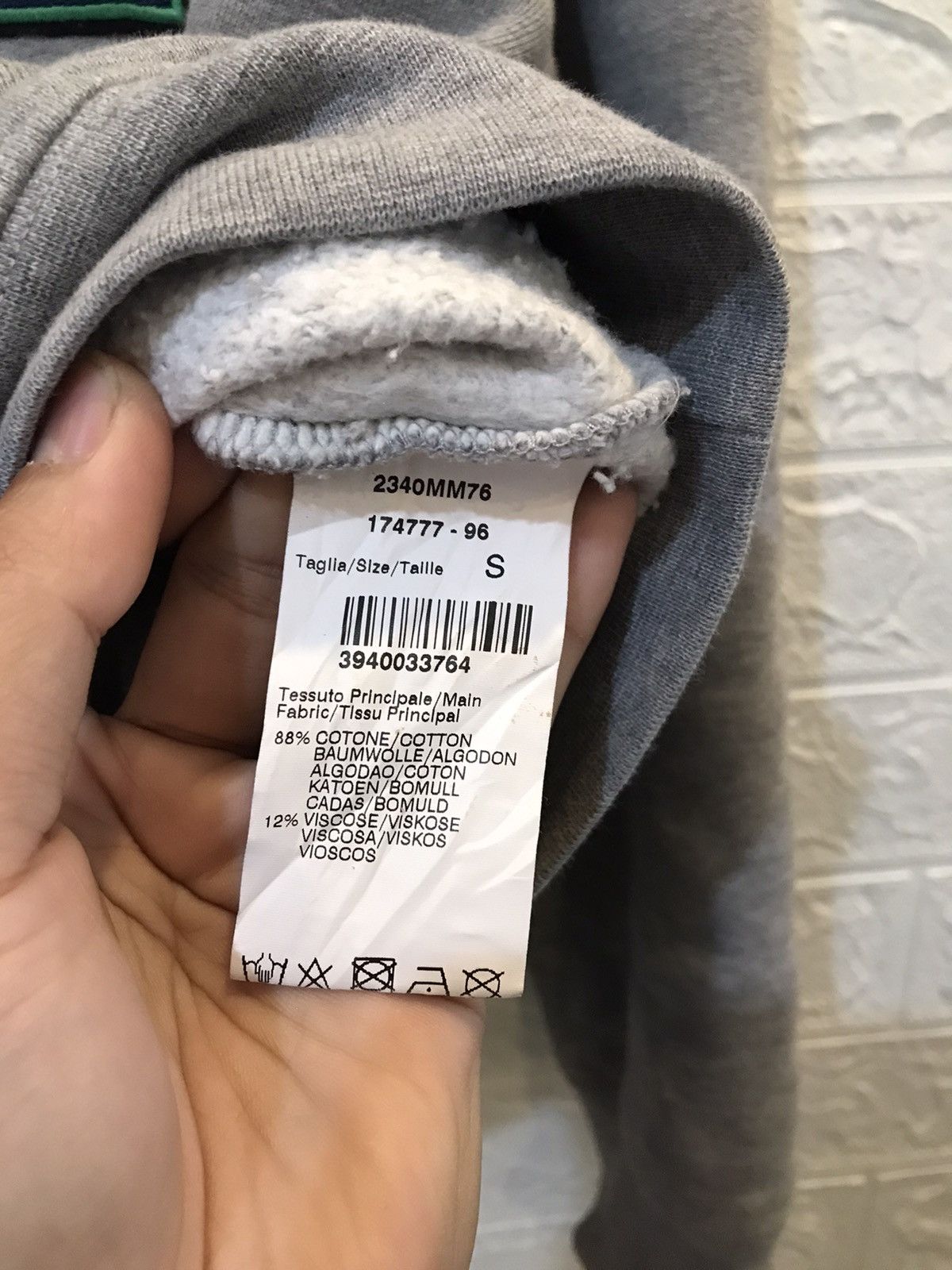 Vintage MSGM Since embroidery cotton hoodie Size US S / EU 44-46 / 1 - 10 Thumbnail