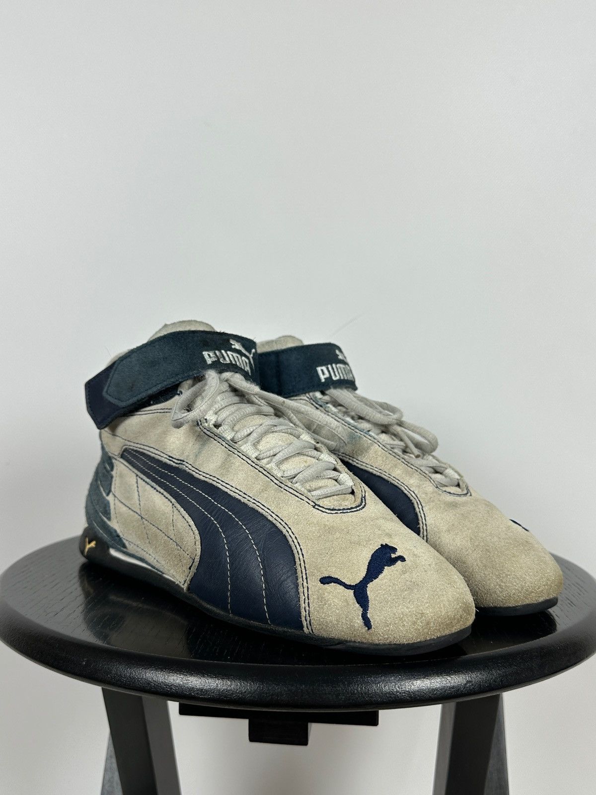 Puma Vintage Puma F1 Repli Cat Mid III SpeedCat Suede Sneakers Size US 7.5 / EU 40-41 - 8 Thumbnail