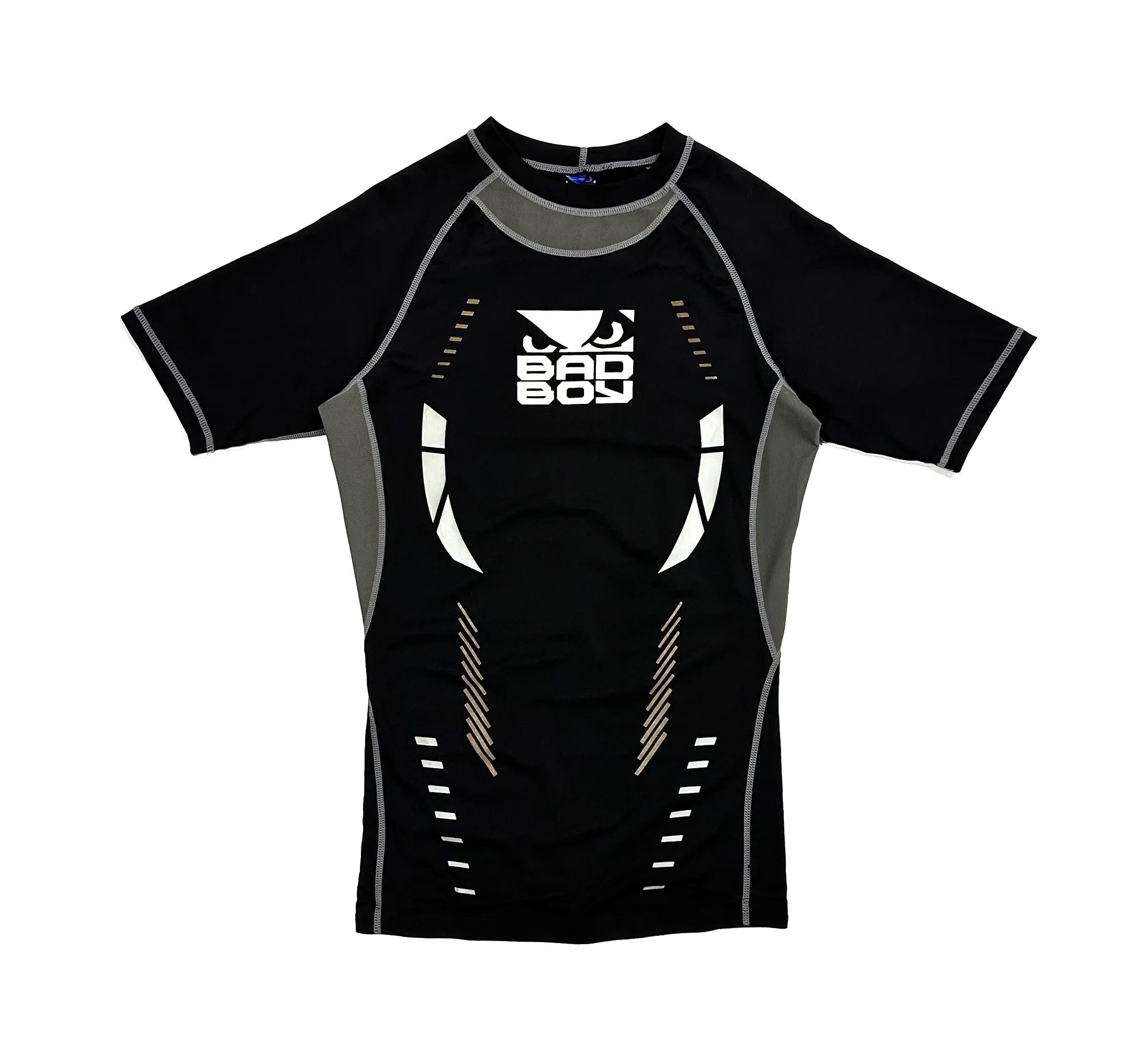 UFC Bad Boy Sphere Compression Top Rash Guard Mens M Black Size US M / EU 48-50 / 2 - 2 Thumbnail