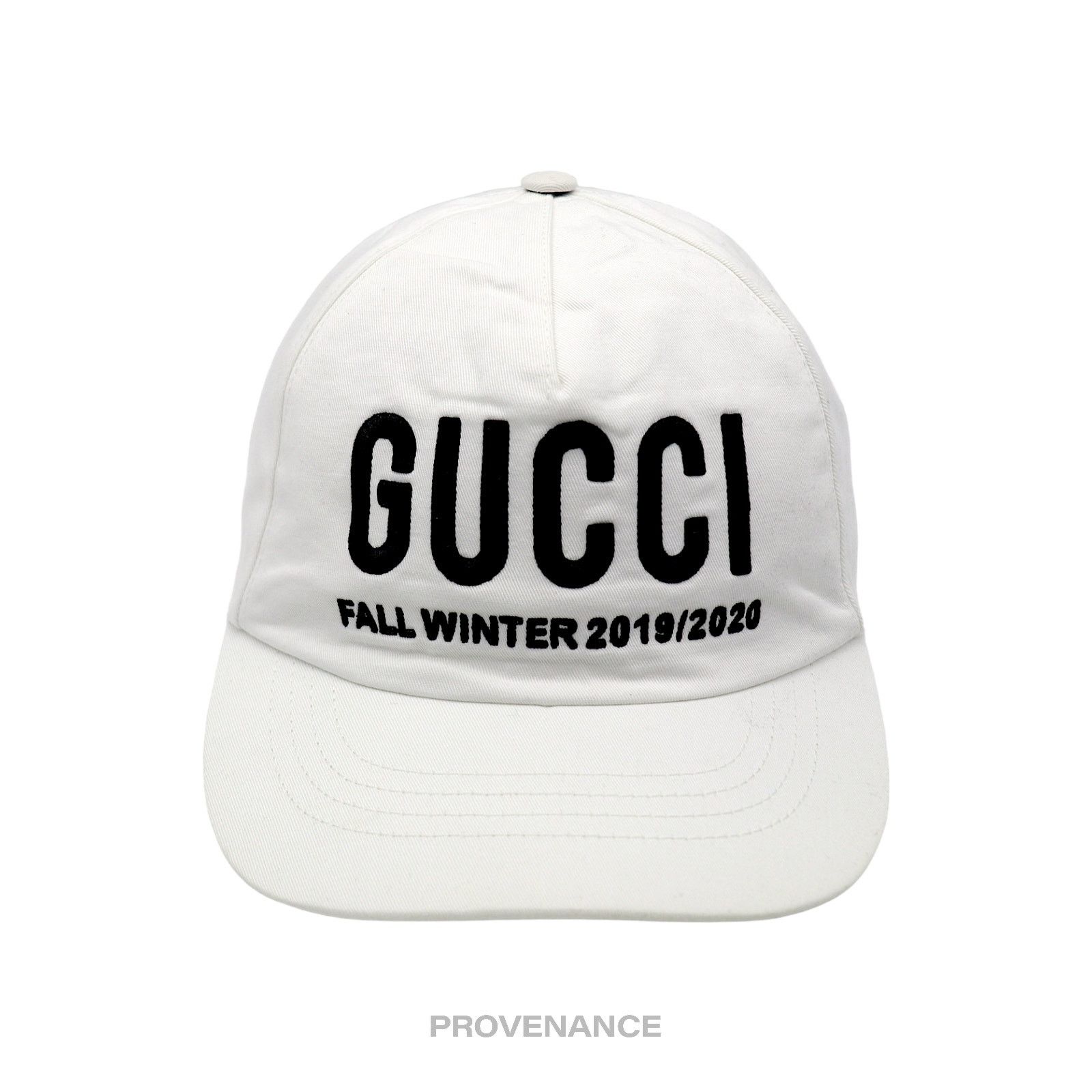 Gucci 🔴 Gucci Campaign Hat Cap - White Size ONE SIZE - 2 Thumbnail