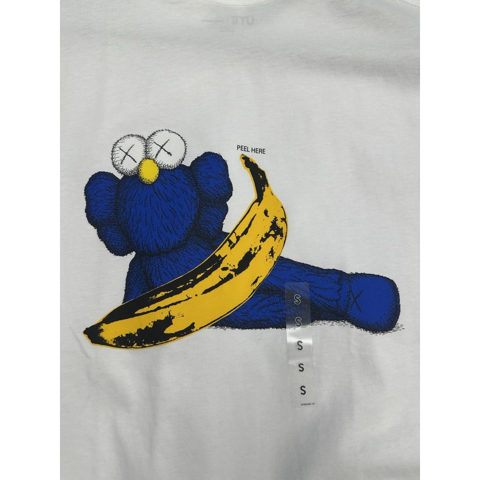 Kaws Size Small - Kaws x Andy Warhol White T-shirt Size US S / EU 44-46 / 1 - 5 Thumbnail