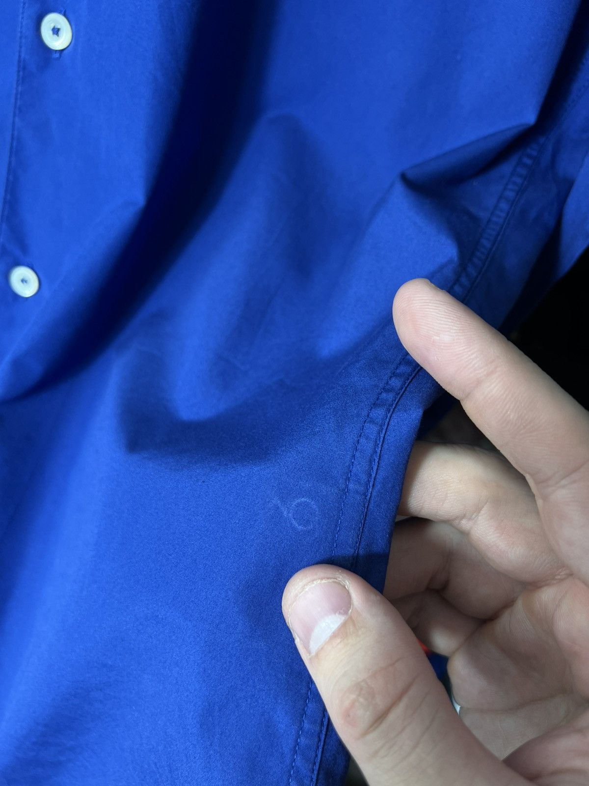 Vivienne Westwood Vivienne Westwood Blue Shirt Size 48 Orb Logo Button Up Size US M / EU 48-50 / 2 - 4 Thumbnail