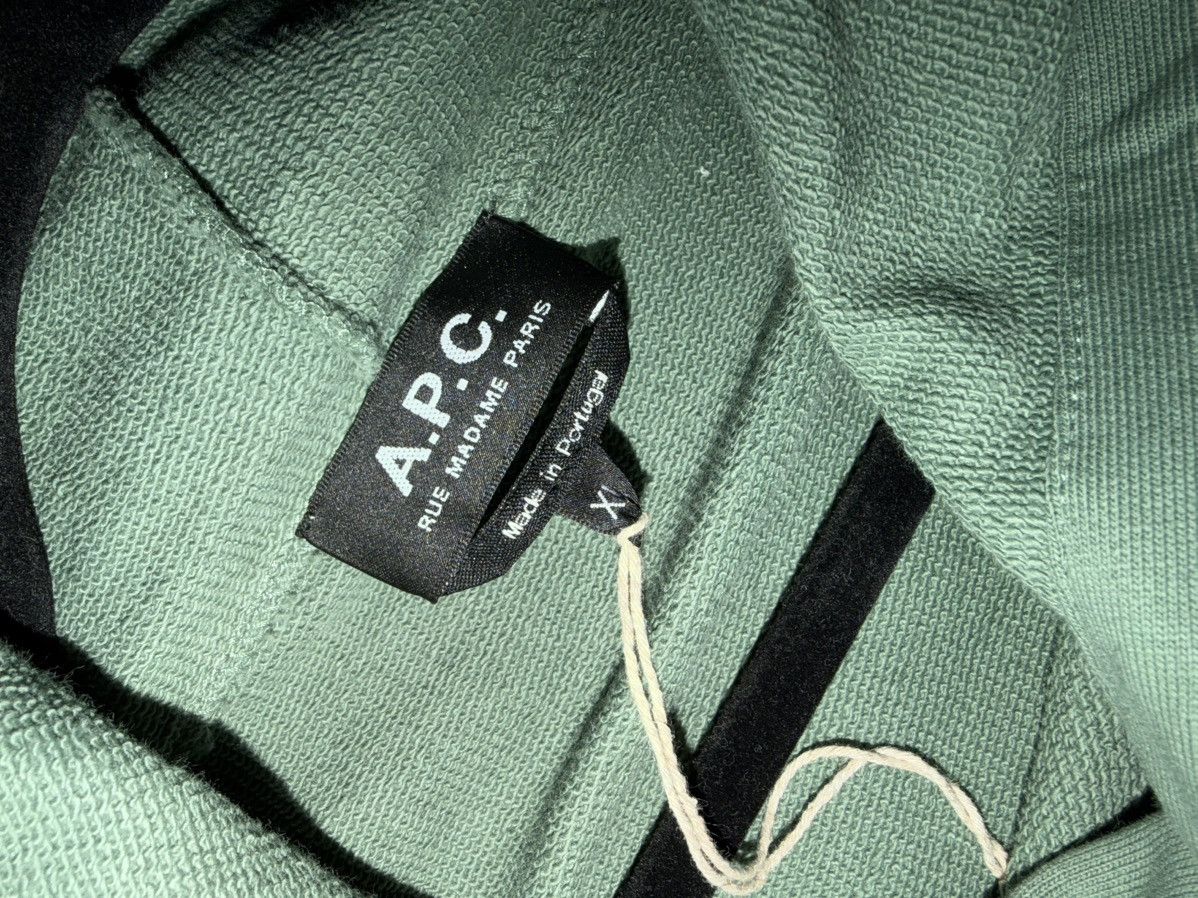 A.P.C. APC blue green hoodie Size US XL / EU 56 / 4 - 3 Thumbnail