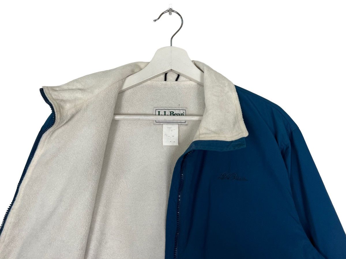 L.L. Bean 🔥 1990s VINTAGE LL BEAN FLEECE LINING BOMBER JACKET Size US M / EU 48-50 / 2 - 10 Thumbnail