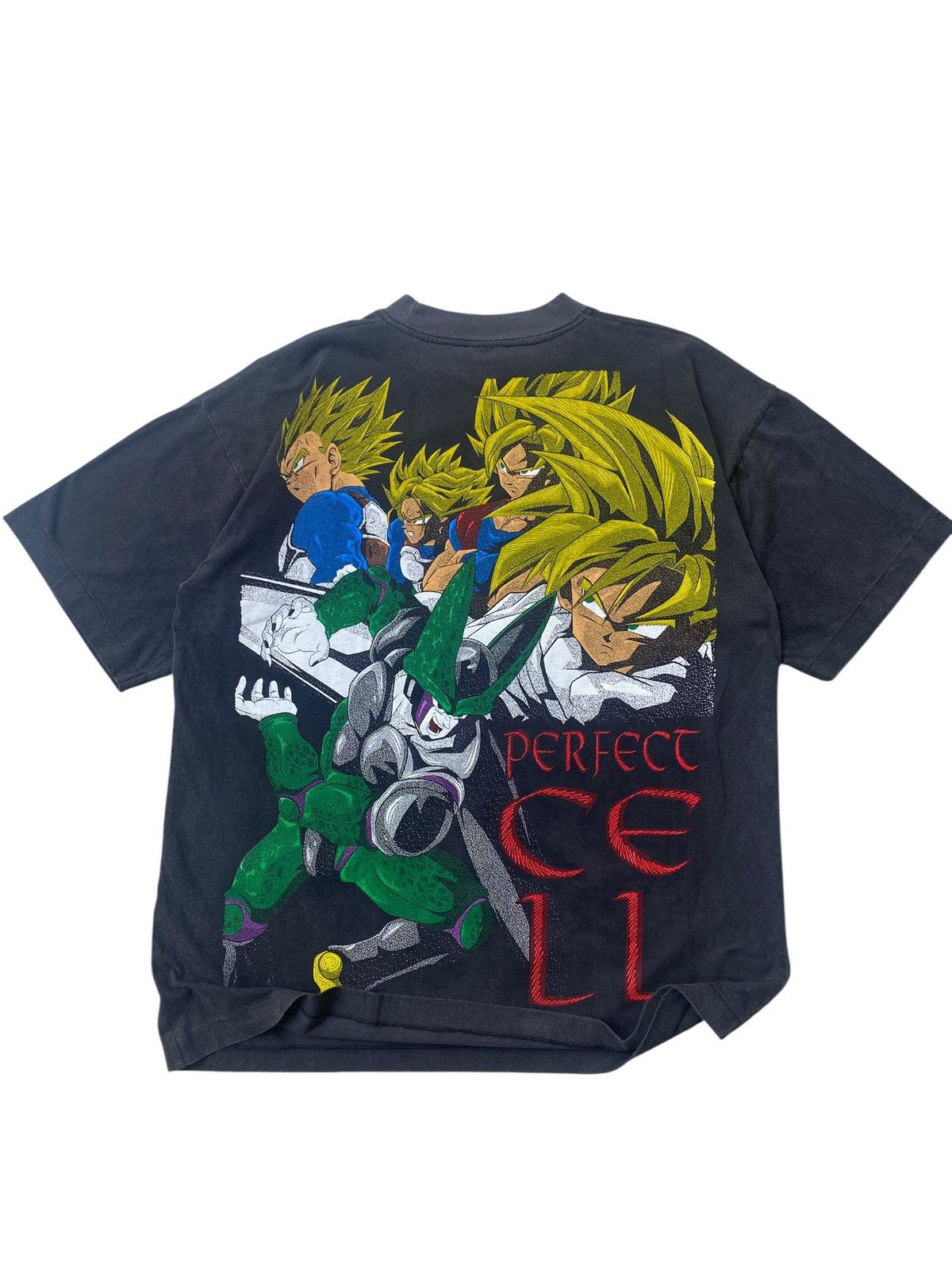 Japanese Brand Rare Dragon Ball Z Trunks Cell Saga Anime Graphic Tee Size US XL / EU 56 / 4 - 9 Thumbnail