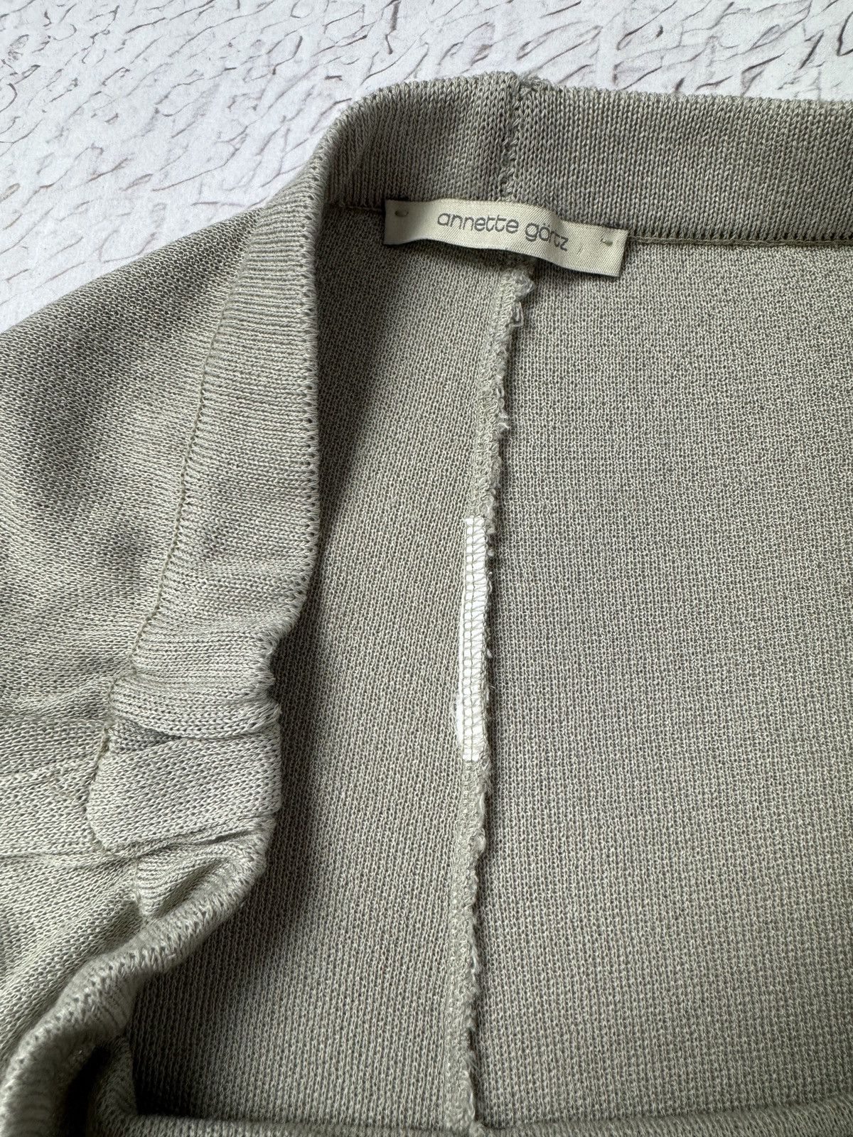 Annette Gortz Annette Gortz wide flared knitted summer light pants Size 32" / US 10 / IT 46 - 9 Thumbnail