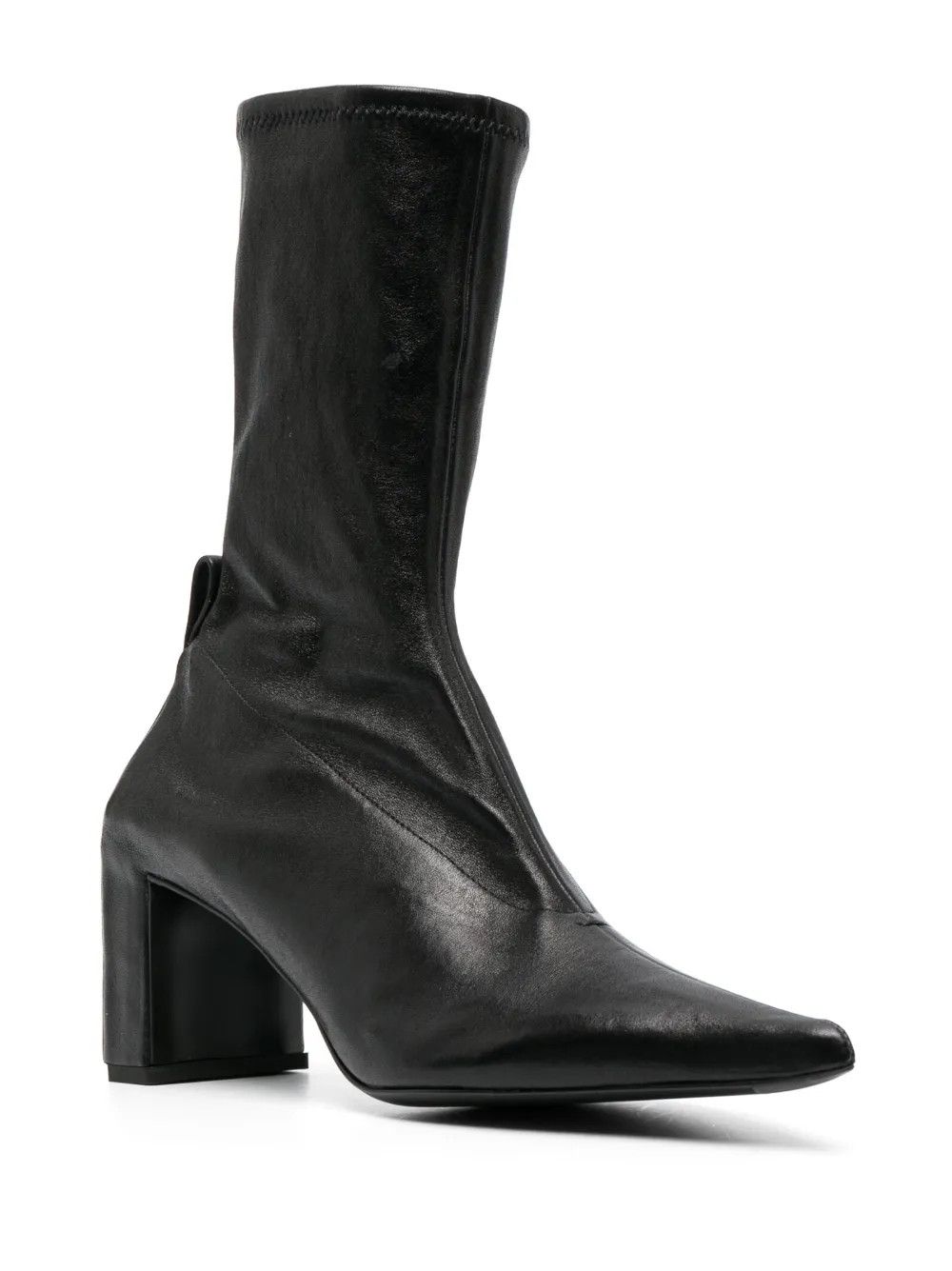 Jil Sander o1mt1gz0625 Leather Boots in Black Size US 11 / IT 41 - 2 Thumbnail