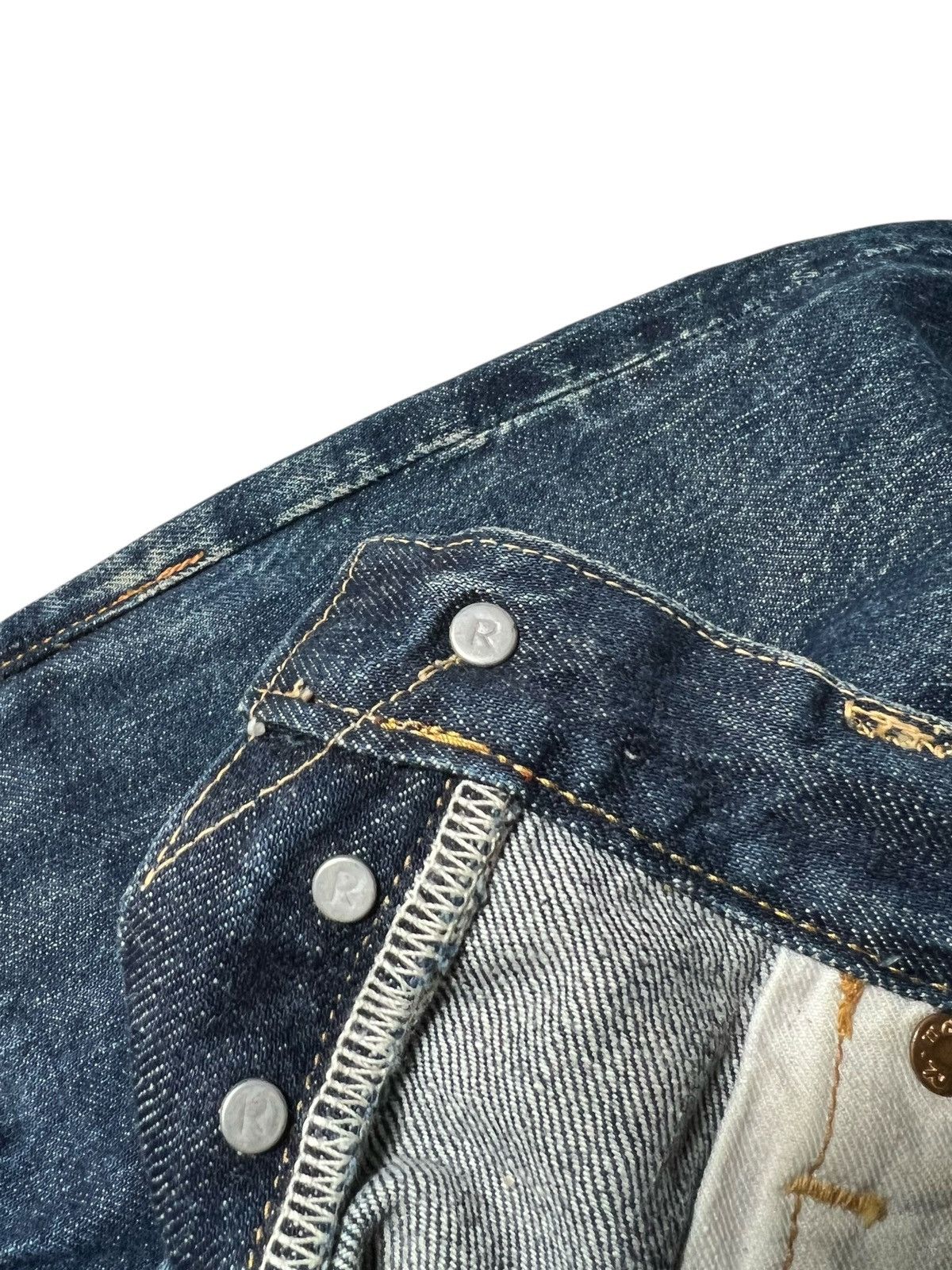 45rpm 2000s 45RPM Selvedge Button Pants Size US 26 / EU 42 - 6 Thumbnail